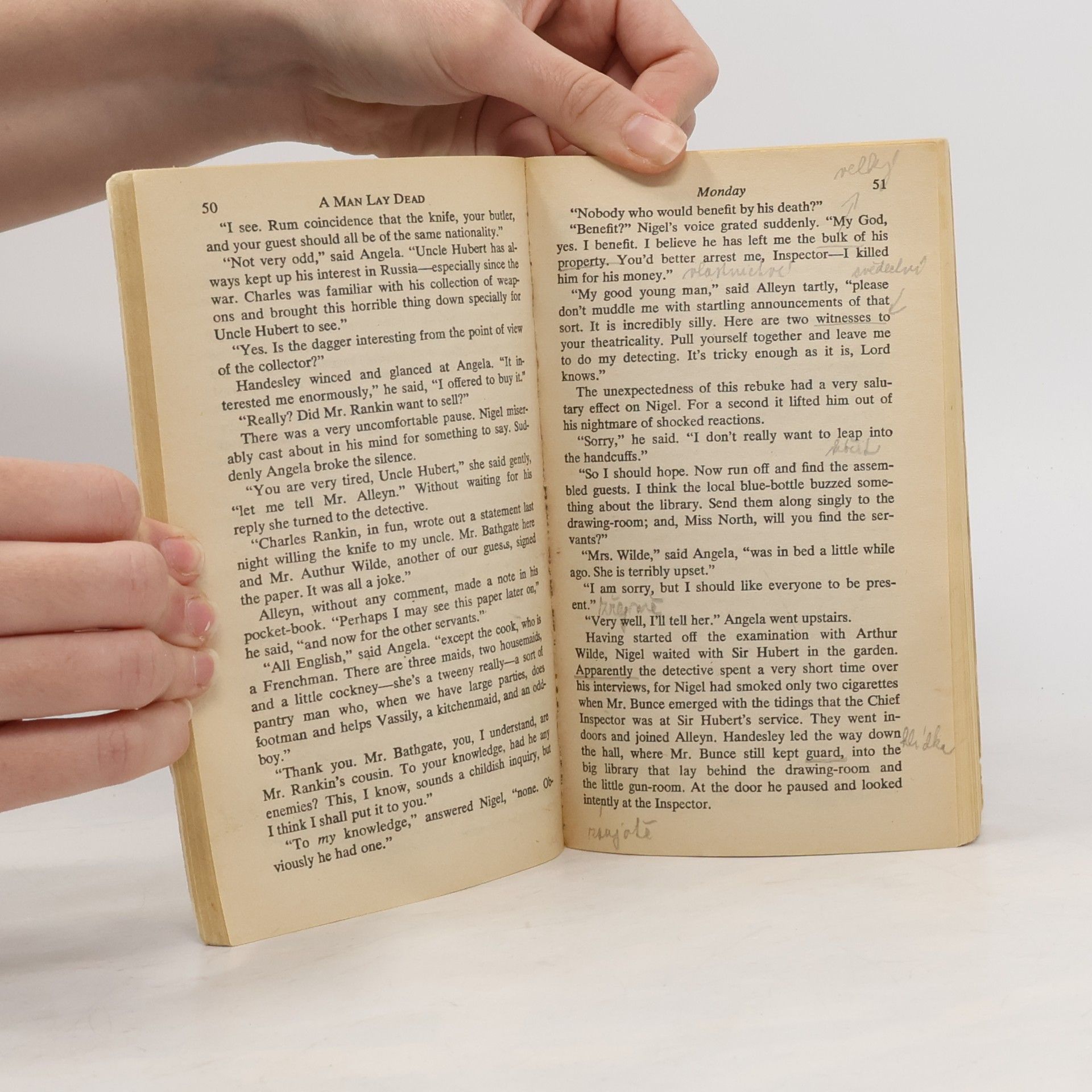 Ngaio Marsh Jove Mystery: A Man Lay Dead