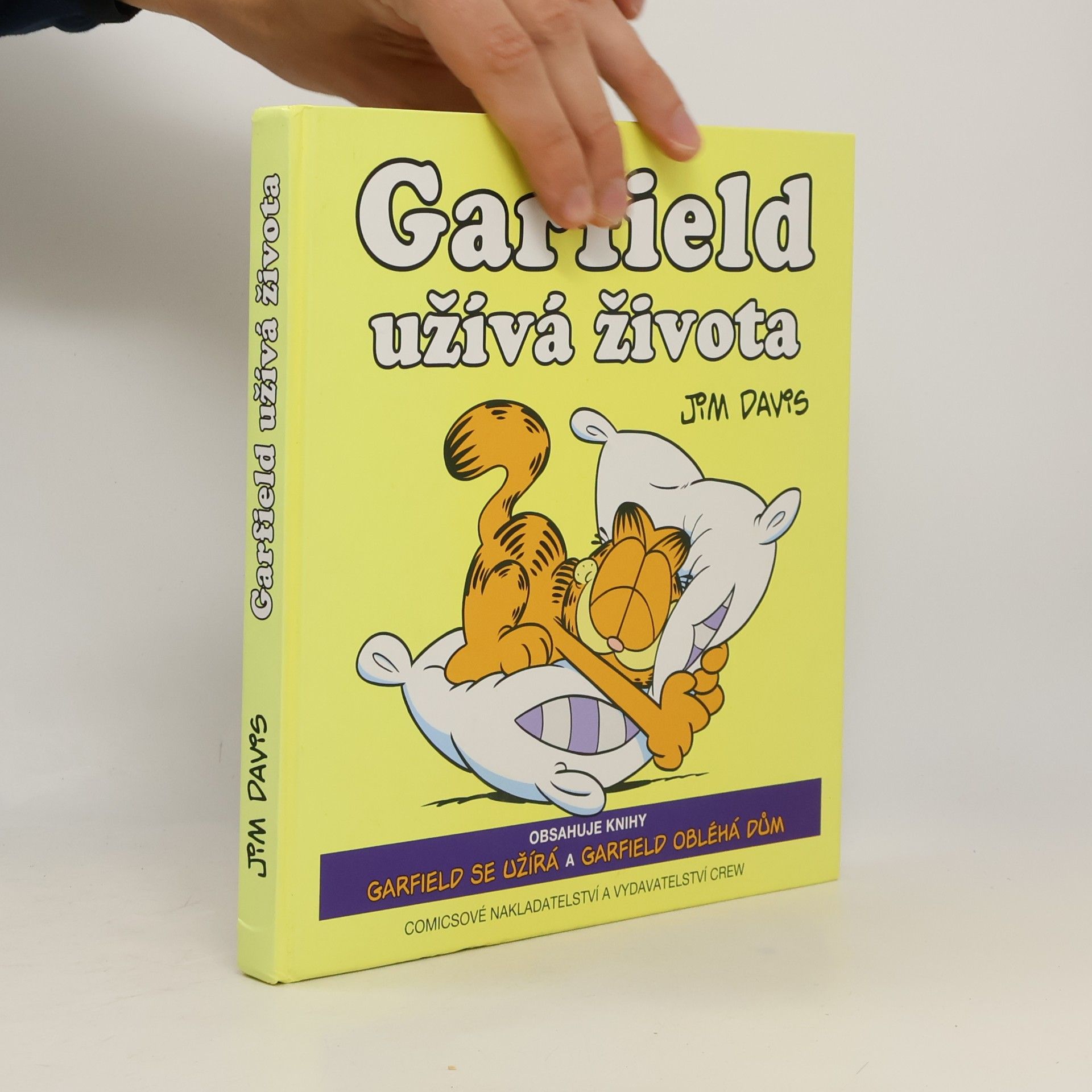Jim Davis Garfield užívá života