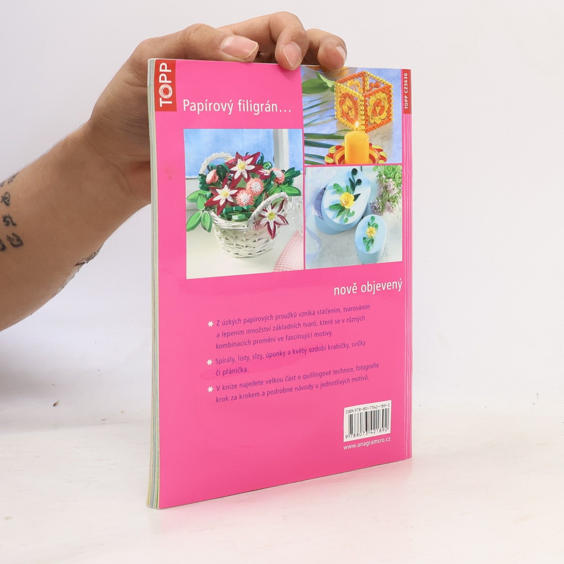 Margarete Vogelbacher Moderní quilling z papírových proužků