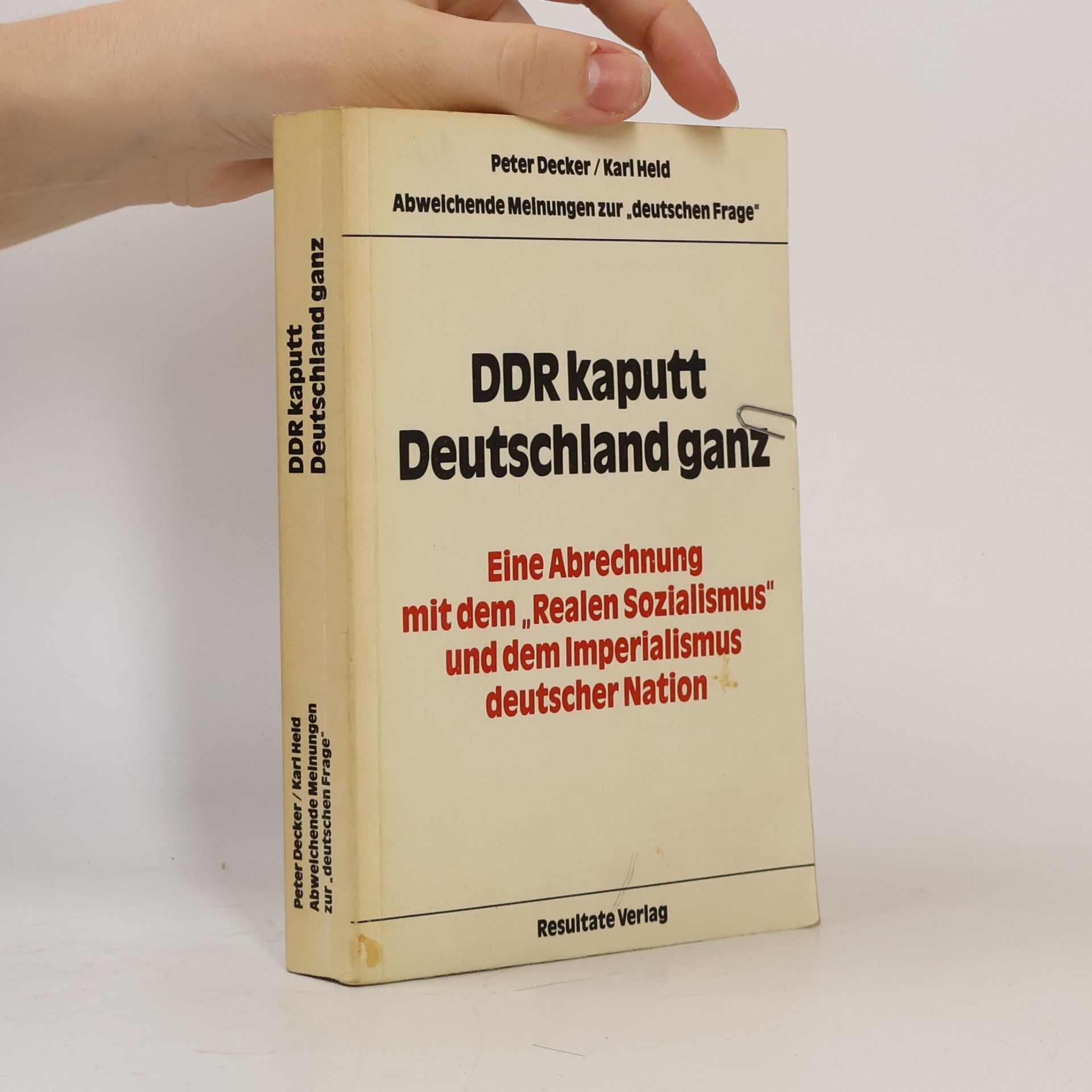 DDR kaputt, Deutschland ganz