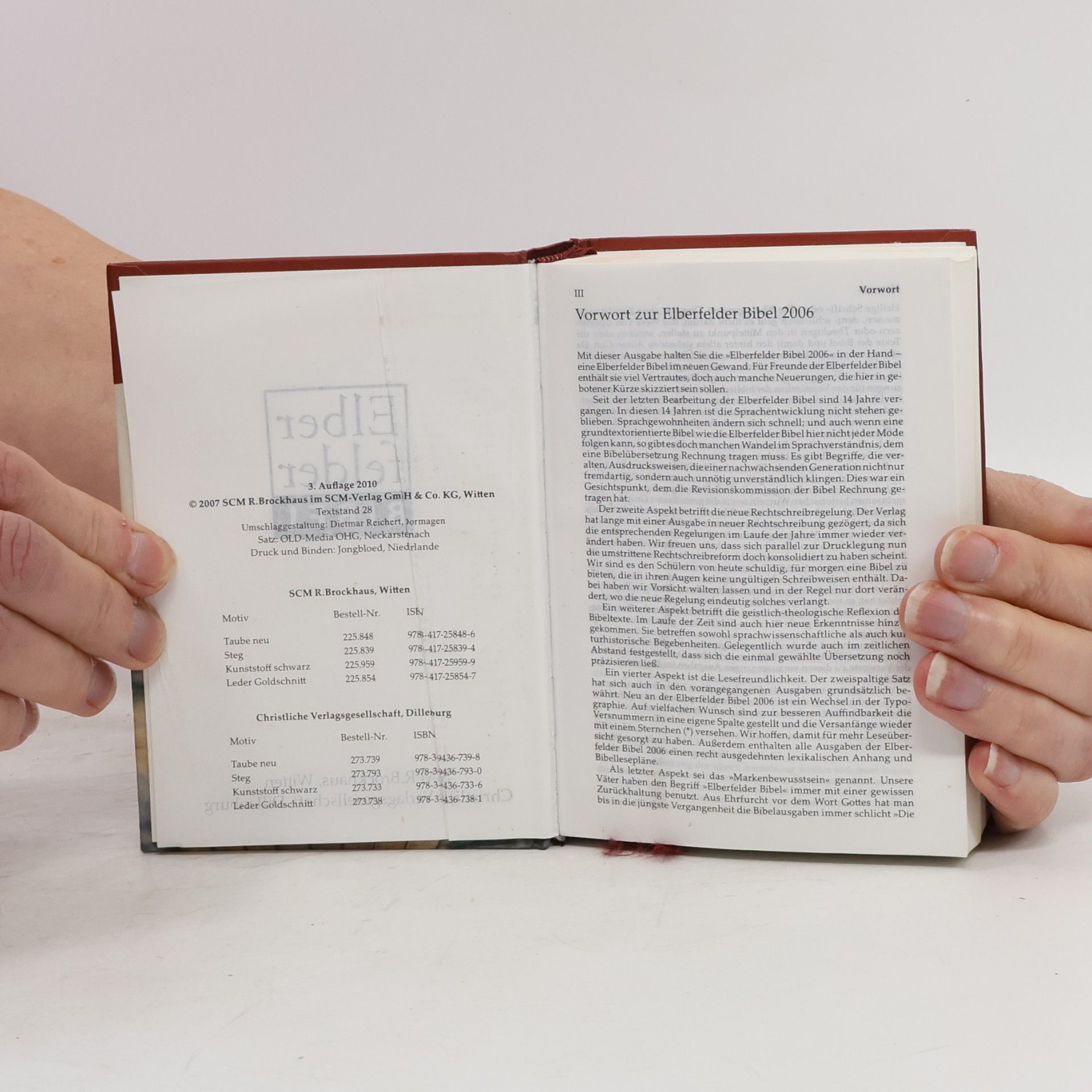 Elberfelder Bibel - Senfkornausgabe Motiv 'Steg'