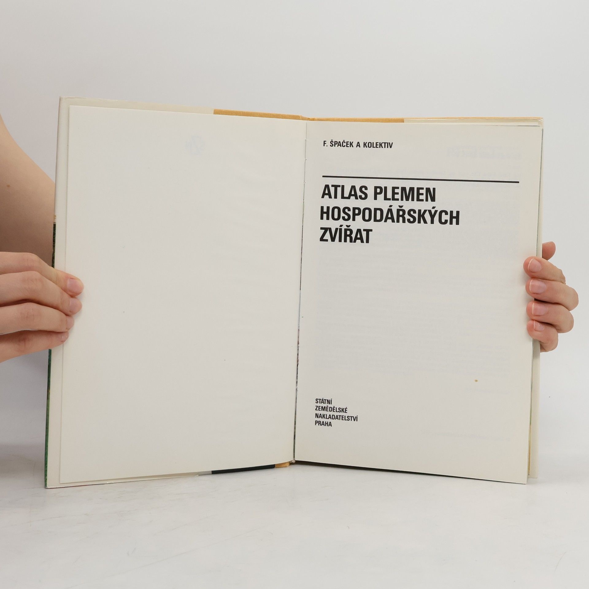 František Burda Atlas plemen hospodářských zvířat