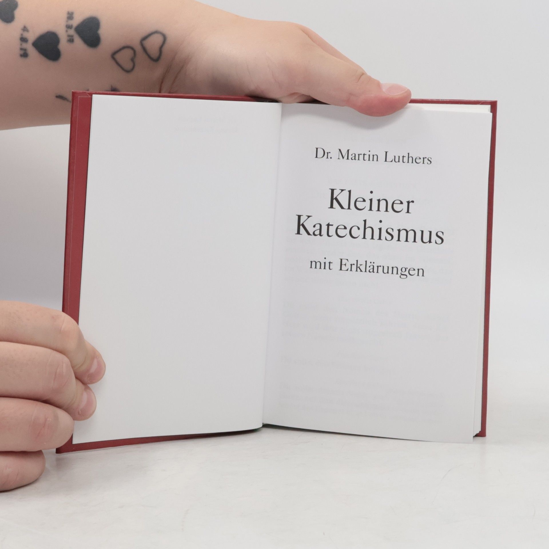 Martin Luther Kleiner Katechismus mit Erklärungen