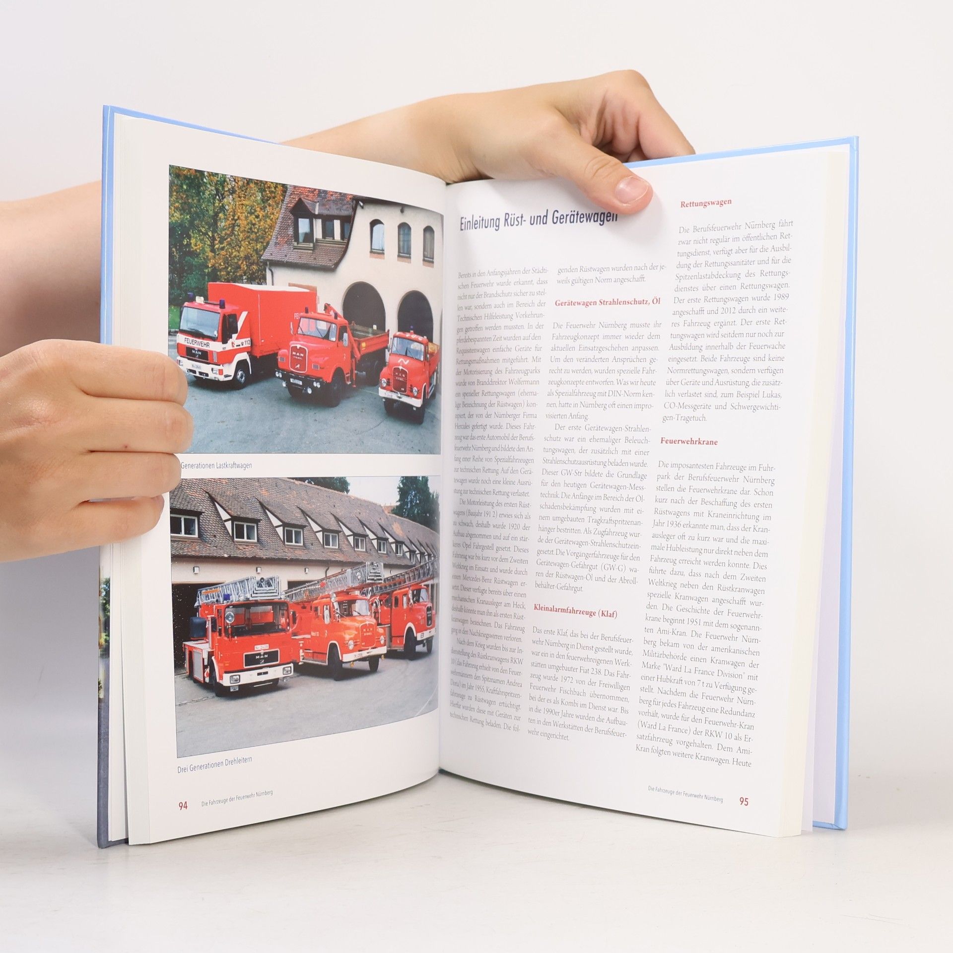 Josef Klug Die Fahrzeuge der Feuerwehr Nürnberg