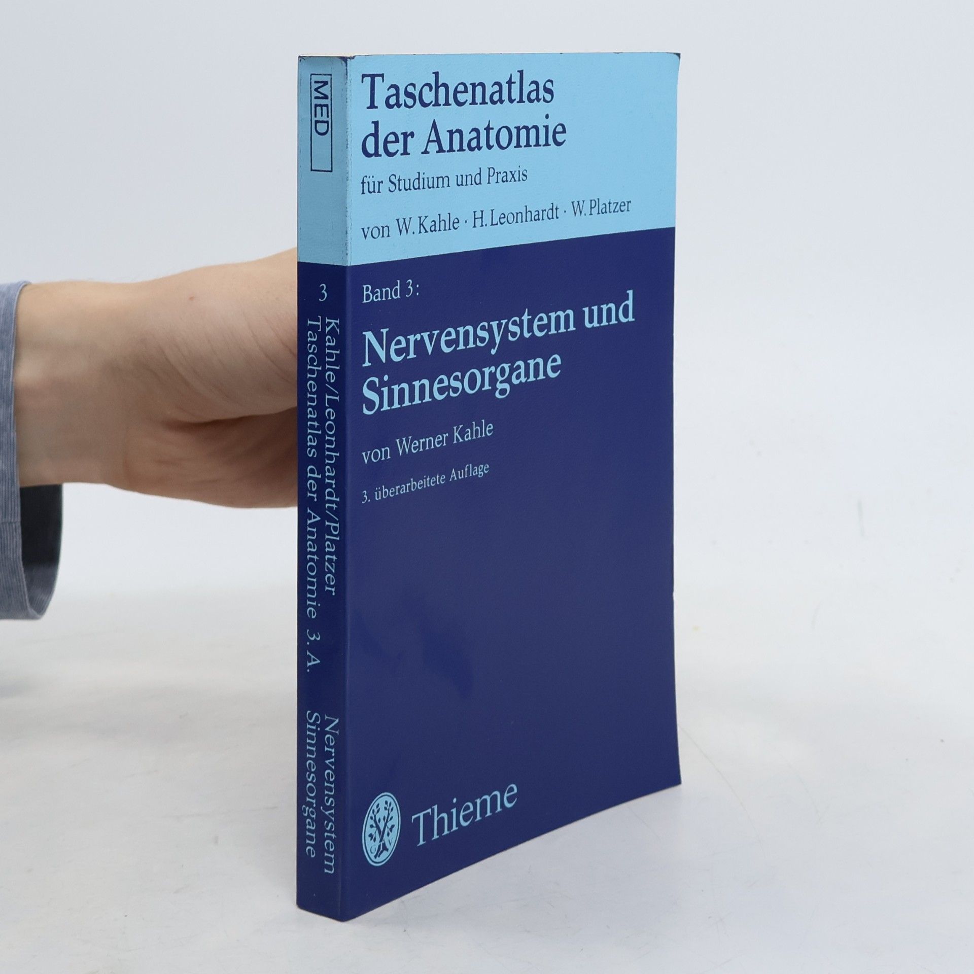 Taschenatlas der Anatomie 3.Nervensystem und Sinnesorgane