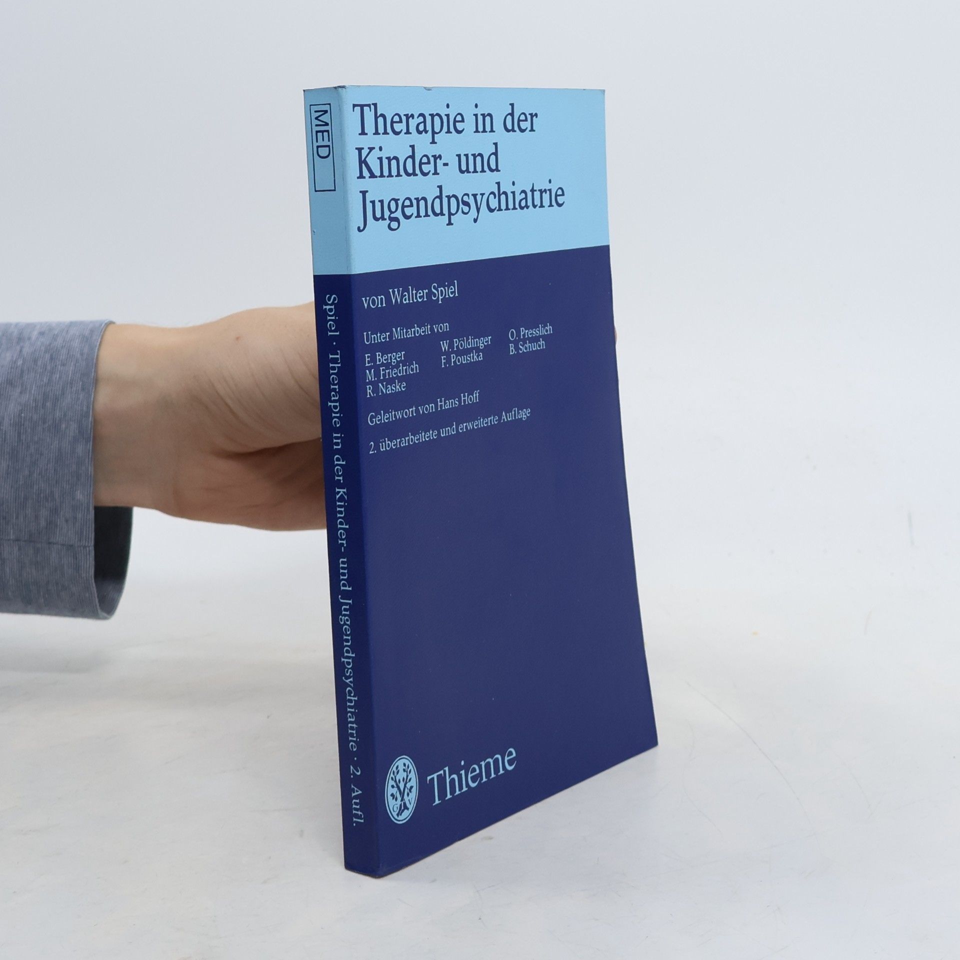 Walter Spiel Therapie in der Kinder- und Jugendpsychiatrie