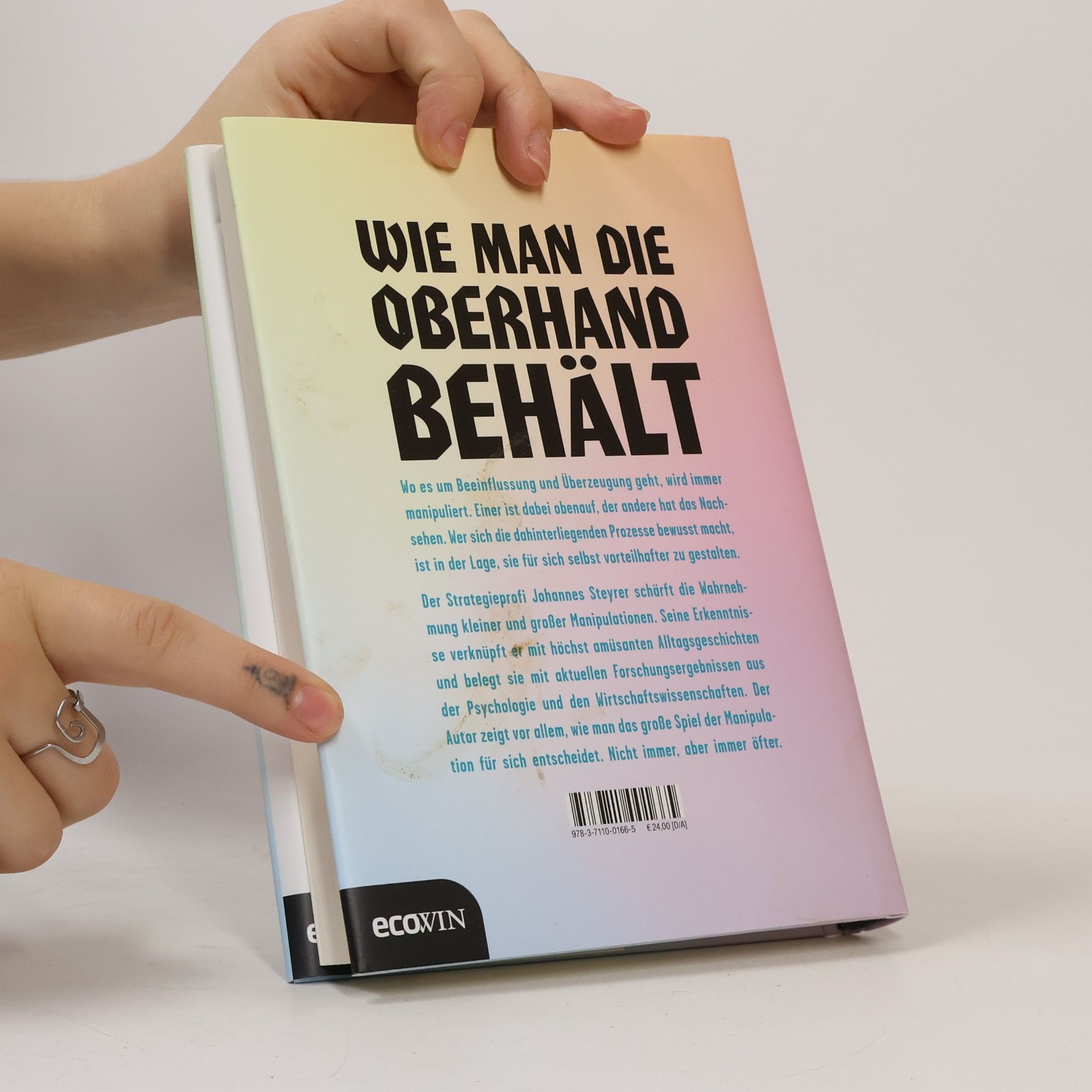 Johannes Steyrer Die Macht der Manipulation