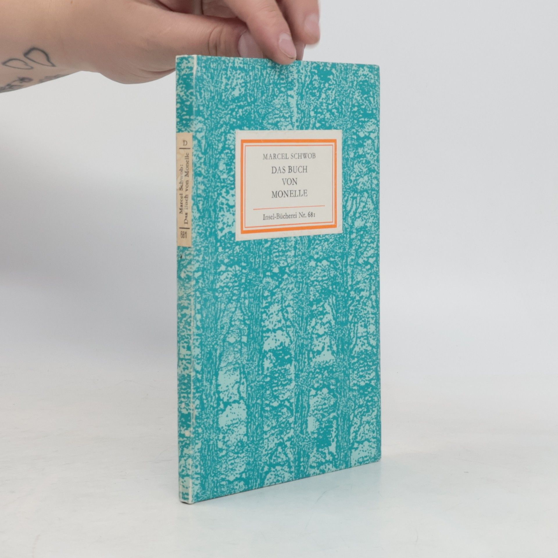 Marcel Schwob Das Buch von Monelle