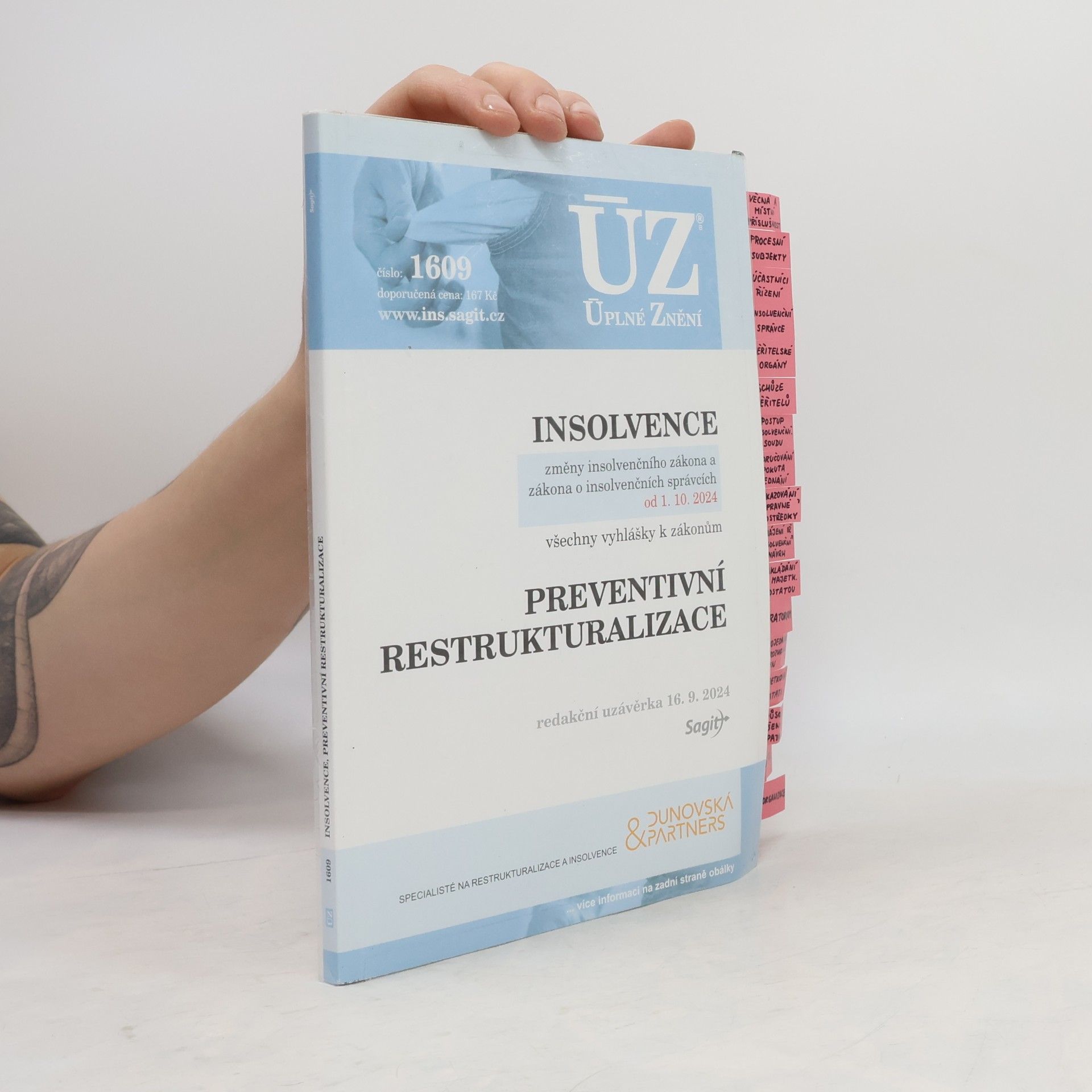 Kolektiv autorů Insolvence. Preventivní restrukturalizace