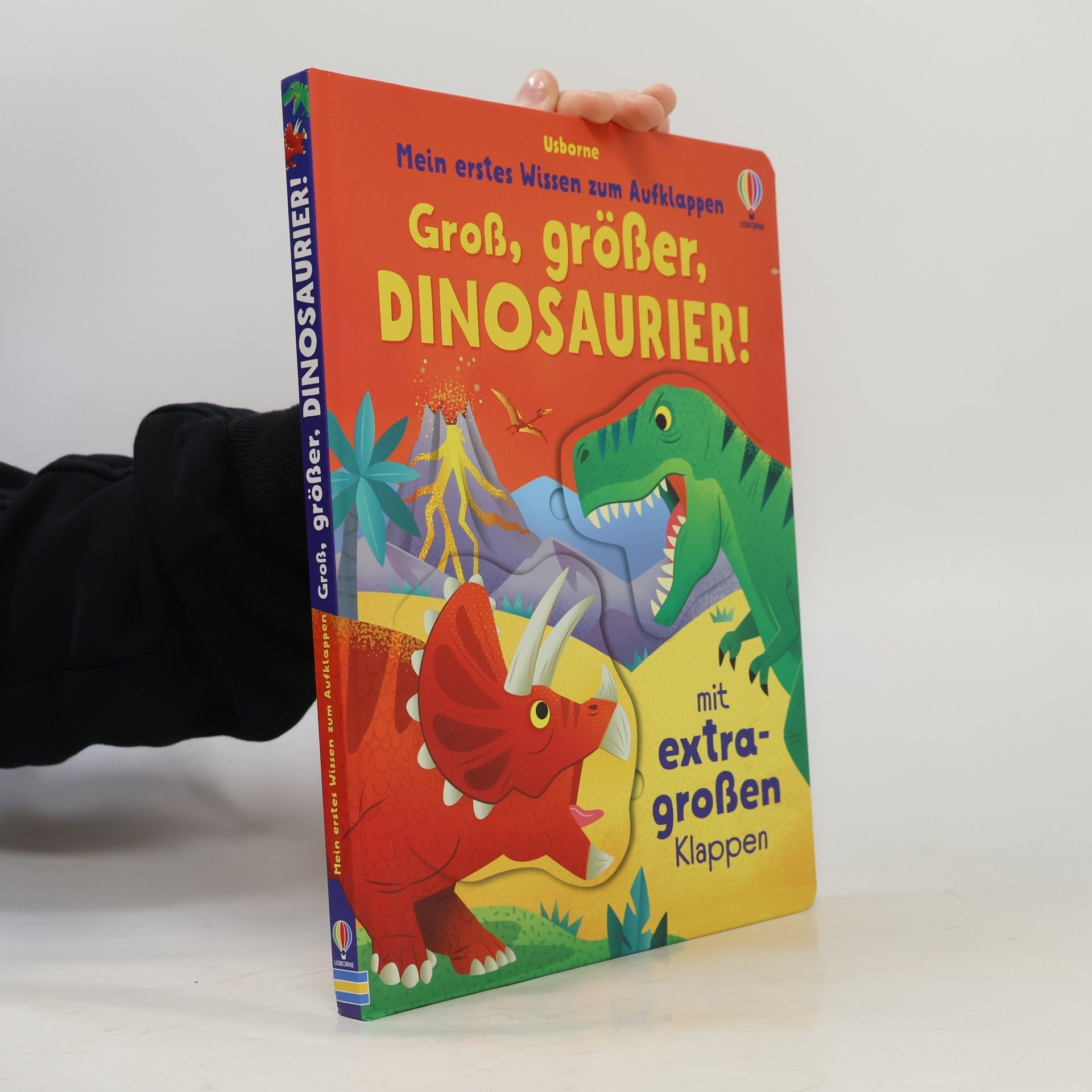 Diego Vaisberg Mein erstes Wissen zum Aufklappen: Groß, größer, Dinosaurier!