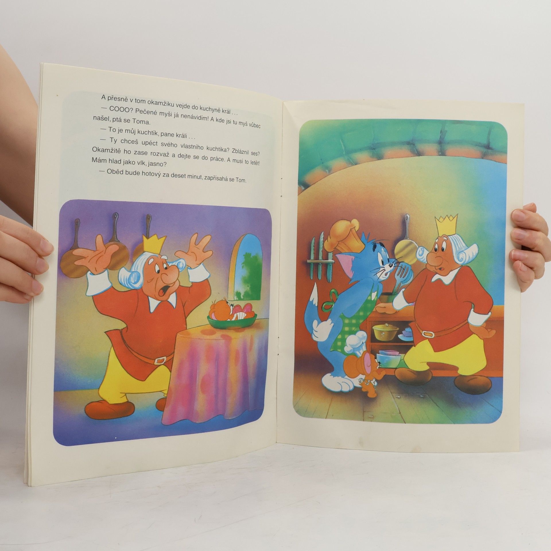 Eva Bezděková Tom a Jerry jako královi kuchtíci
