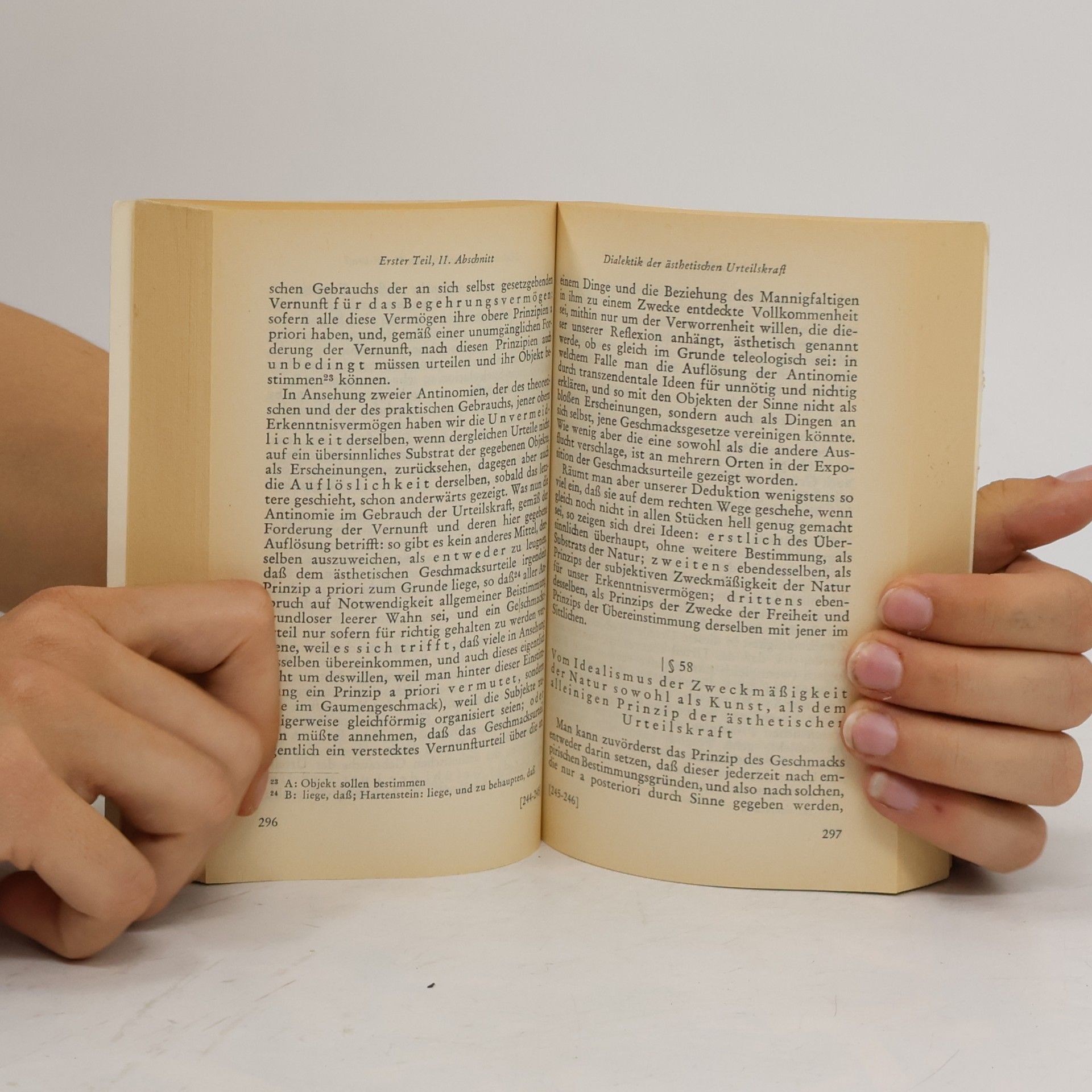 Immanuel Kant Kritik der Urteilskraft