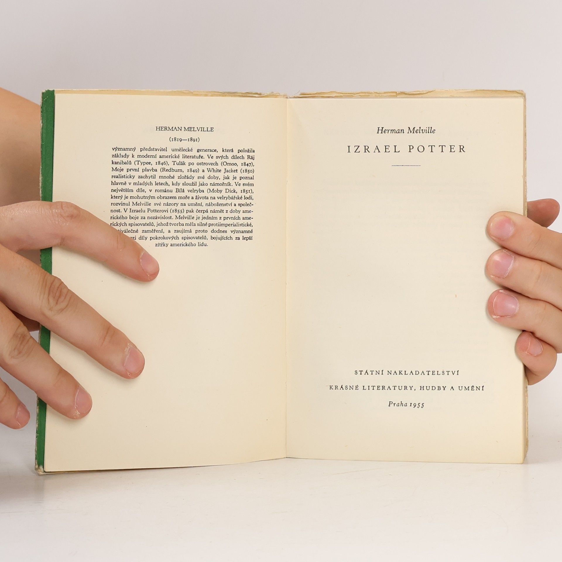 Herman Melville Izrael Potter