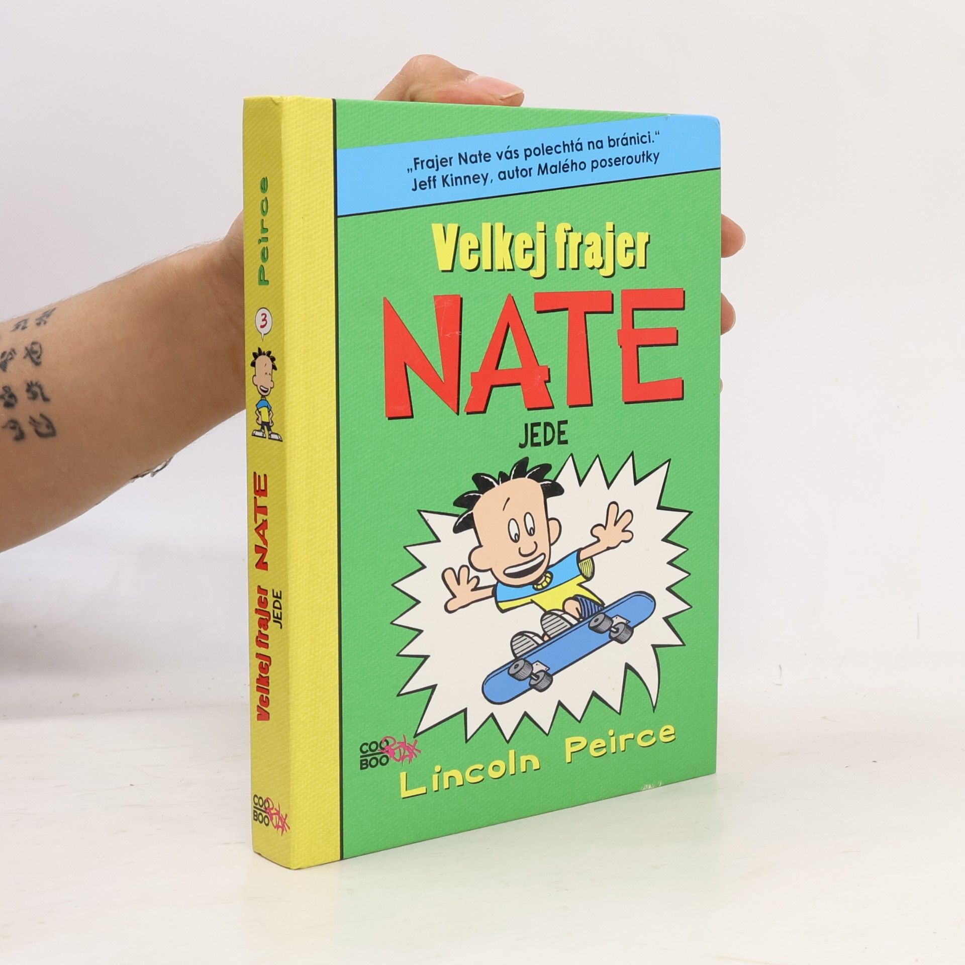 Lincoln Peirce Velkej frajer Nate jede