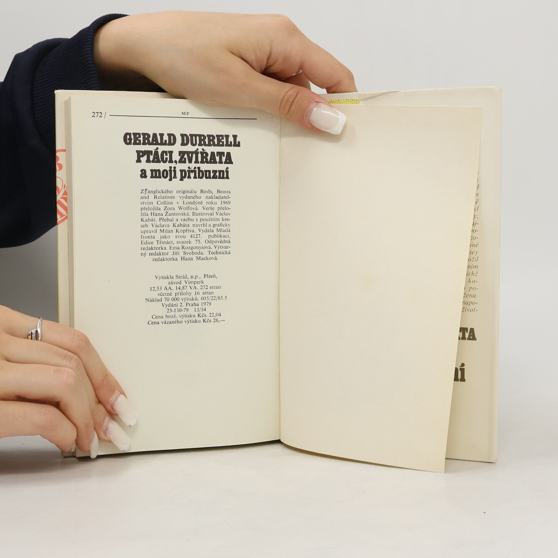 Gerald Durrell Ptáci, zvířata a moji příbuzní