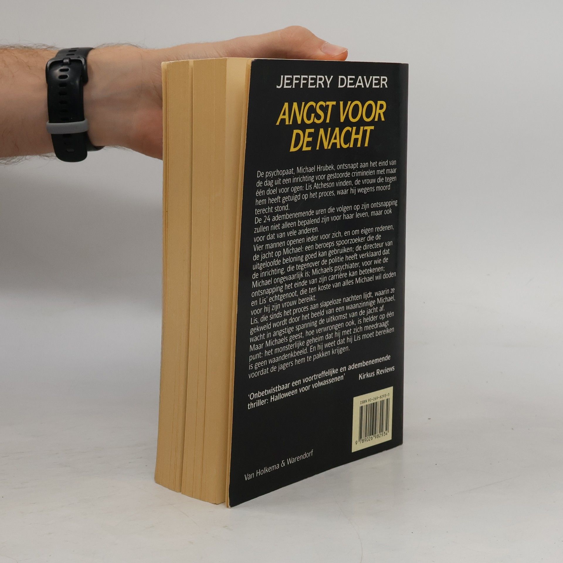 Jeffery Deaver Angst voor de nacht
