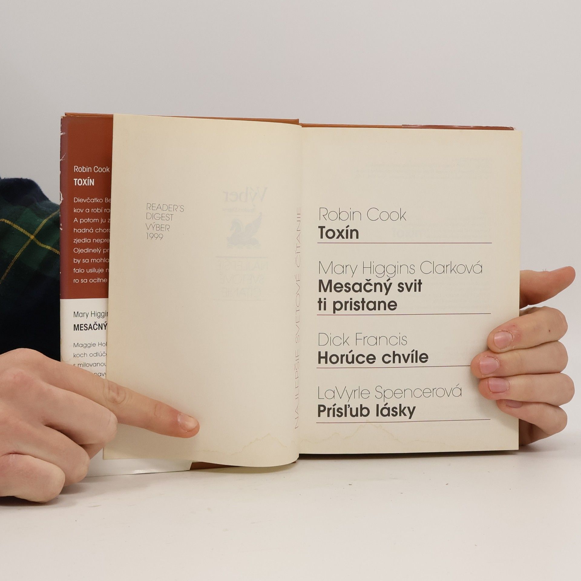 Dick Francis Najlepšie svetové čítanie: Toxín. Mesačný svit ti pristane. Horúce chvíle. Prísľub lásky