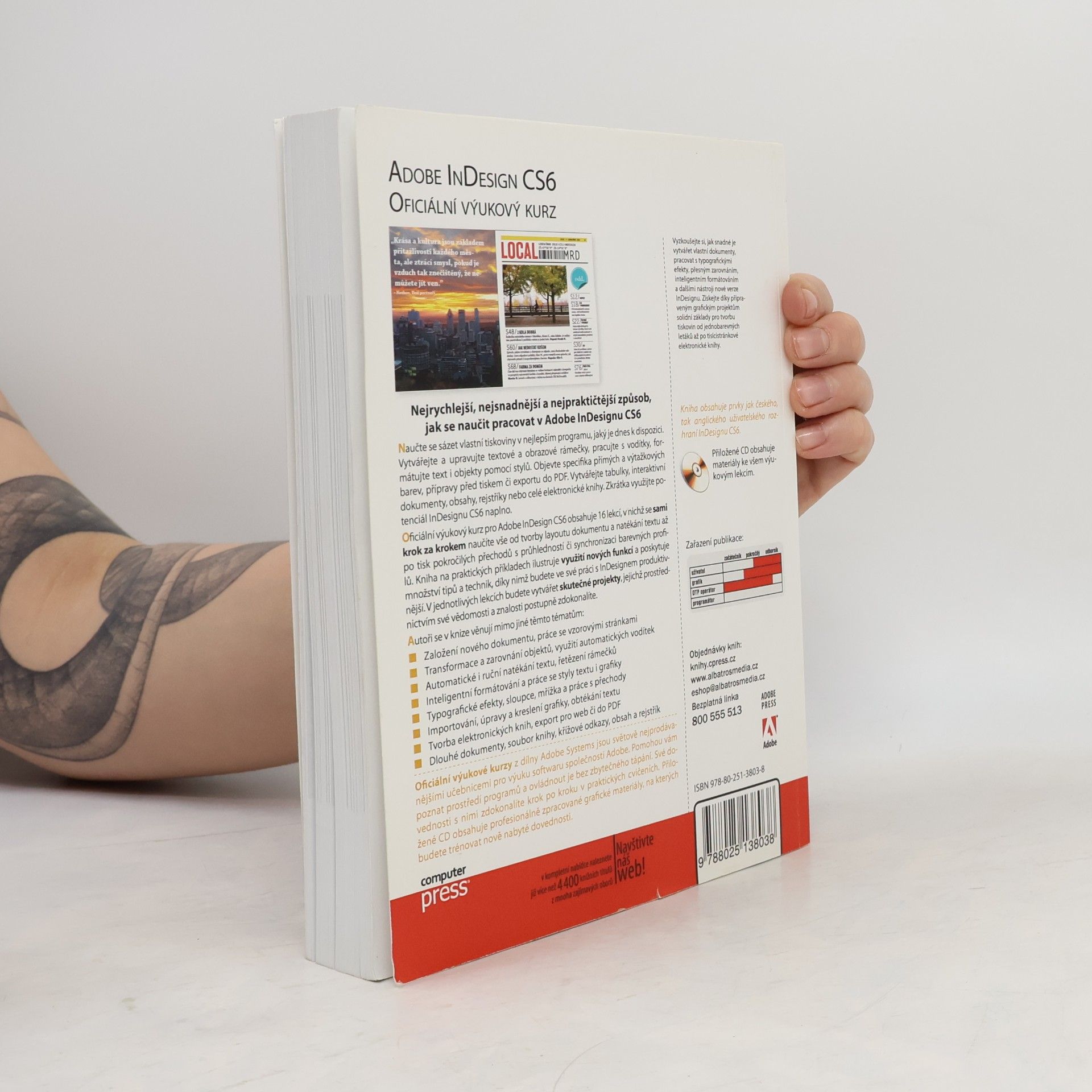 Autorenkollektiv Adobe InDesign CS6 : oficiální výukový kurz