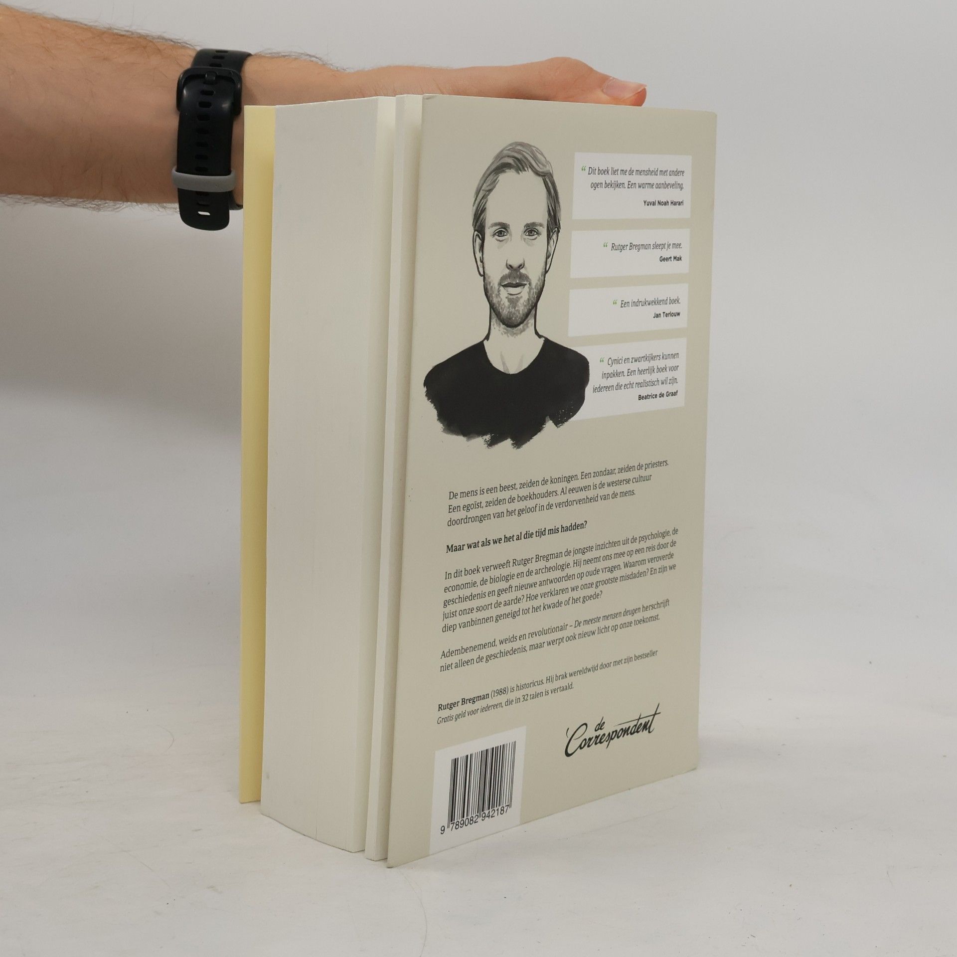 Rutger Bregman De meeste mensen deugen. Een nieuwe geschiedenis van de mens