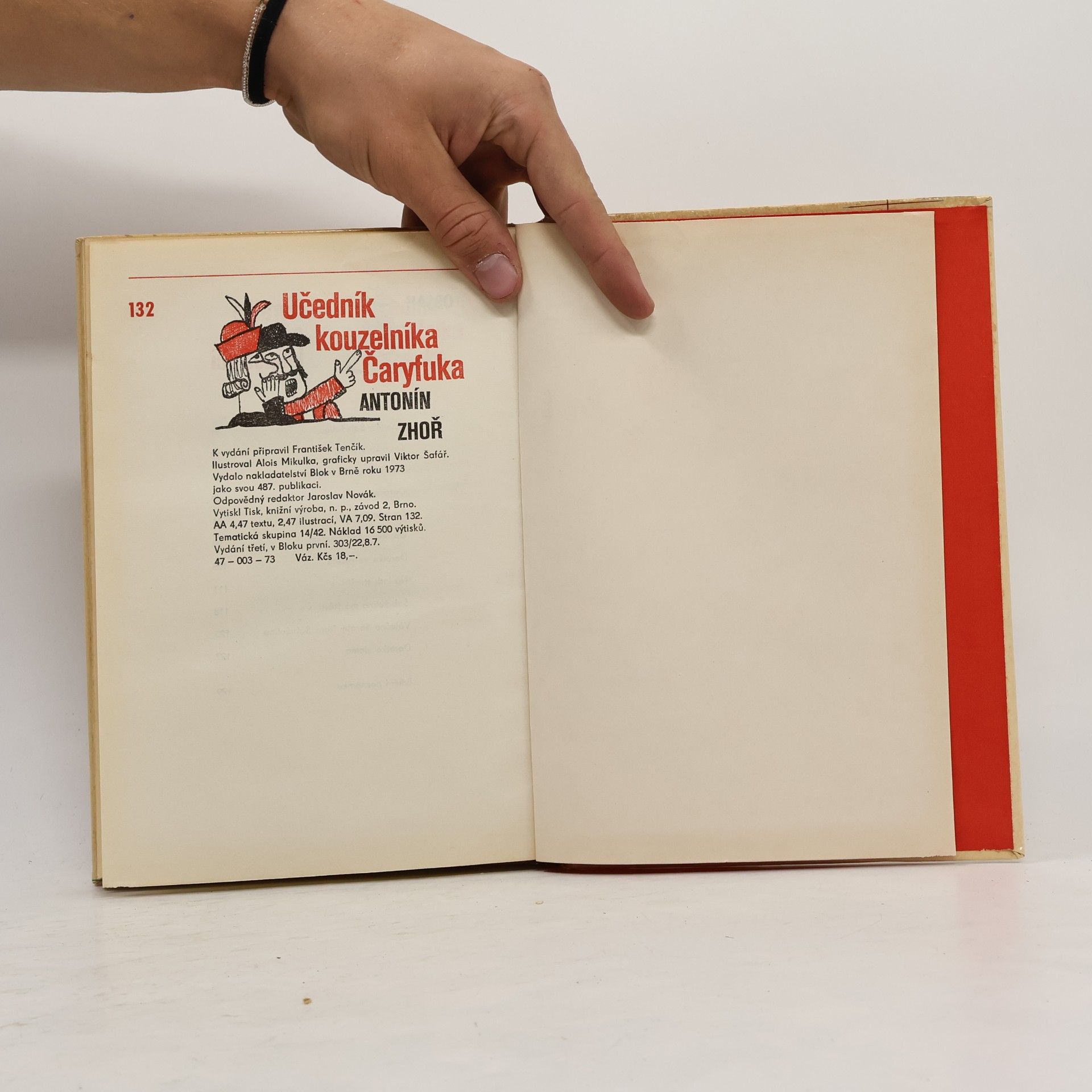 Antonín Zhoř Učedník kouzelníka Čaryfuka