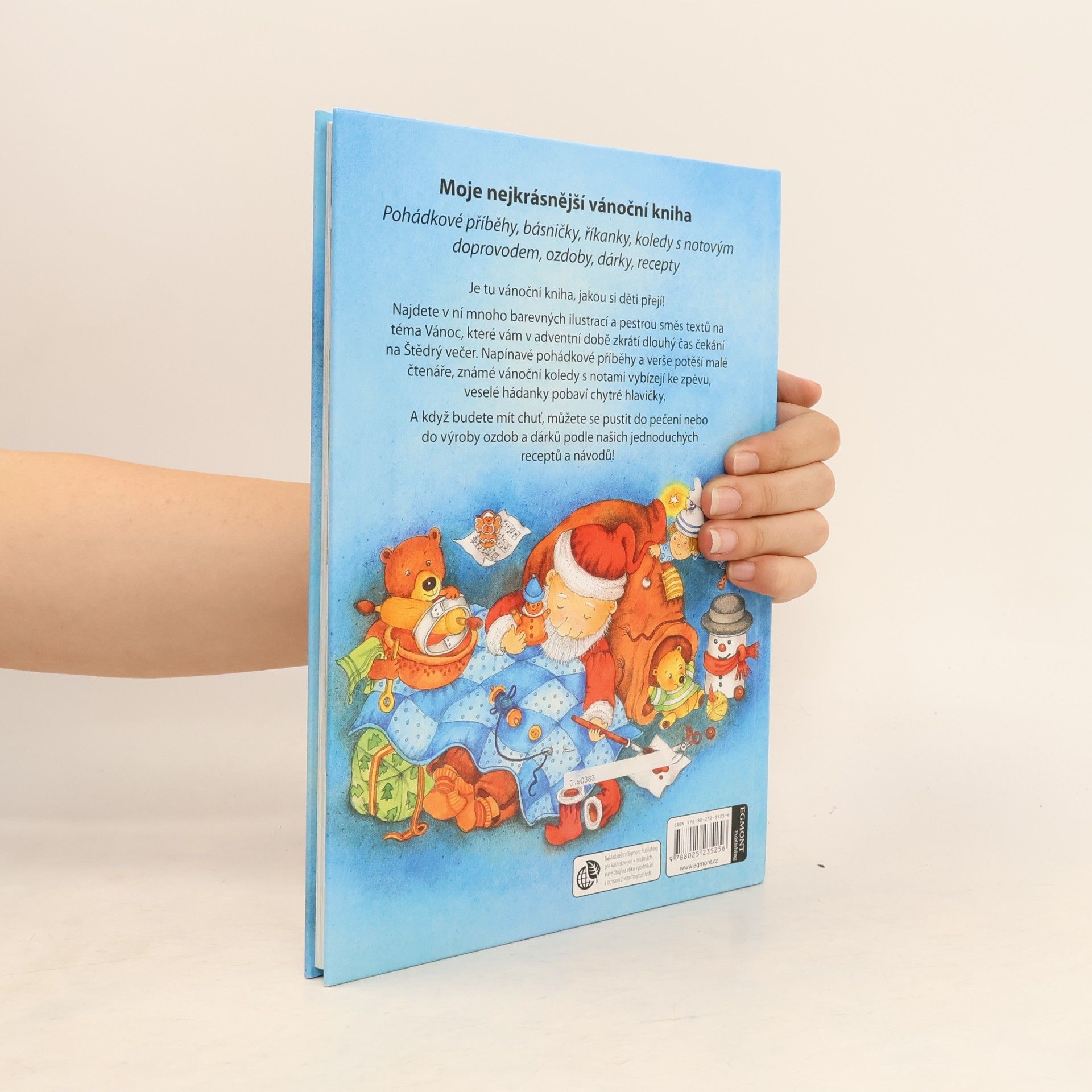 Autorenkollektiv Moje nejkrásnější vánoční kniha. Pohádkové příběhy psané velkým písmem