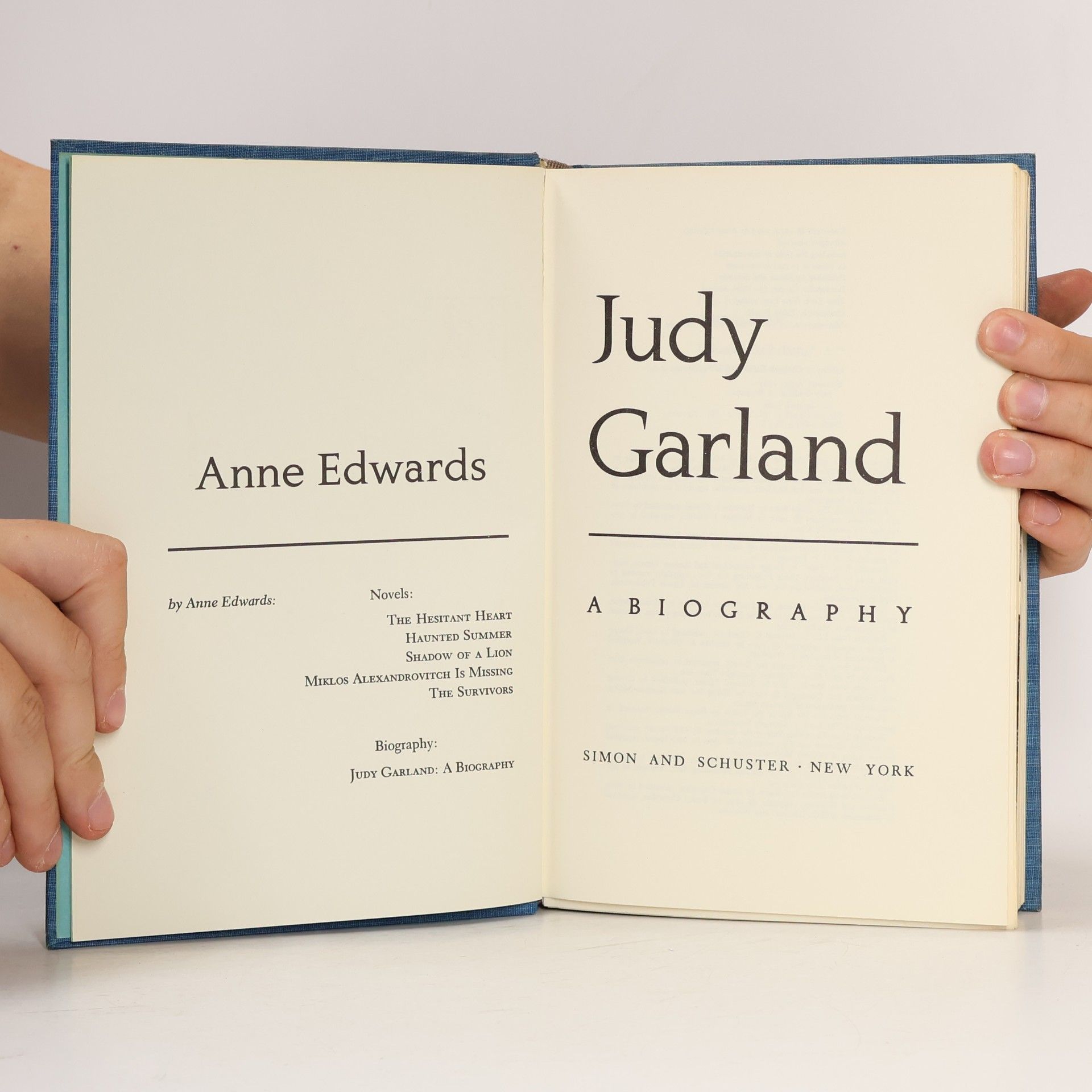 Anne Edwards Judy Garland