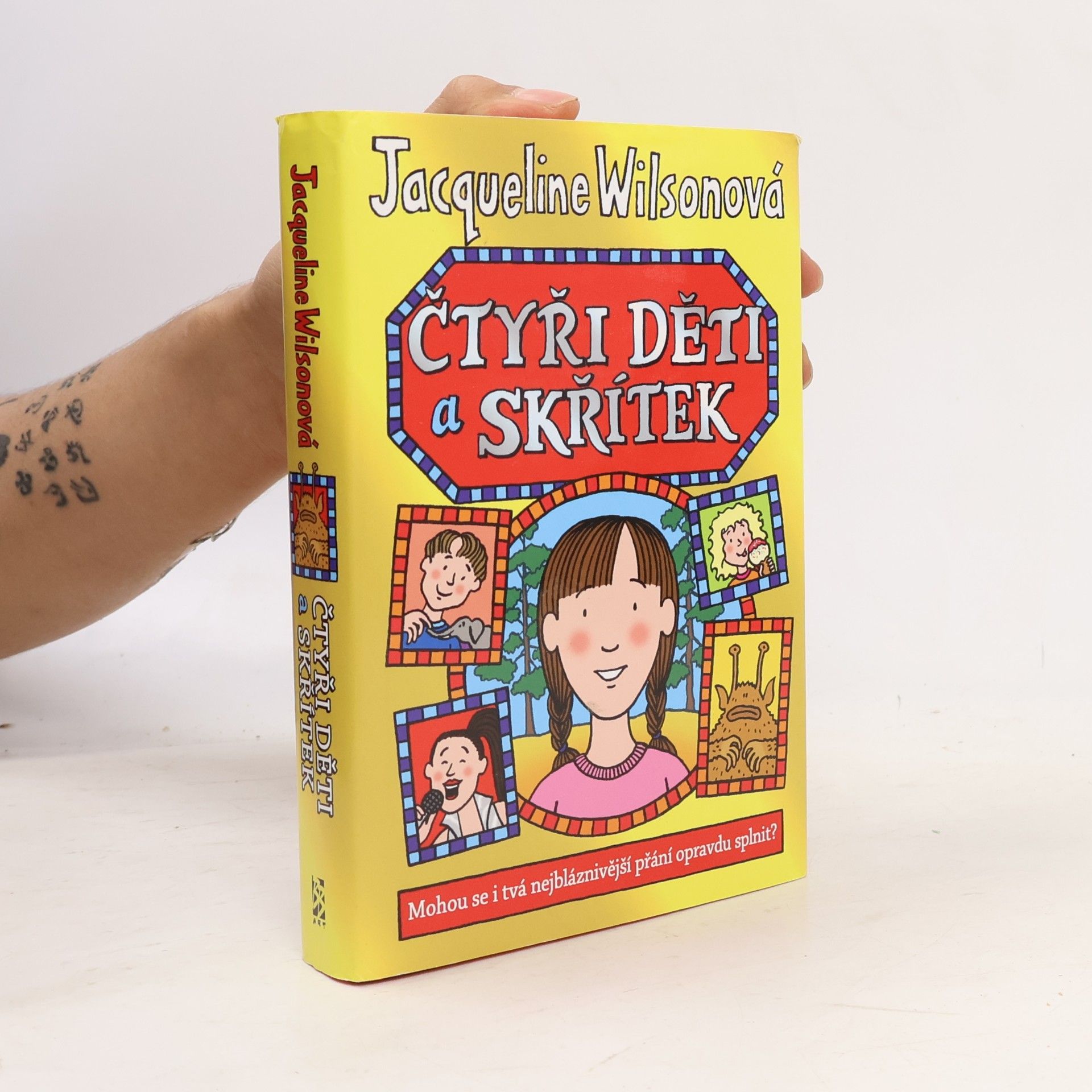 Jacqueline Wilson Čtyři děti a skřítek