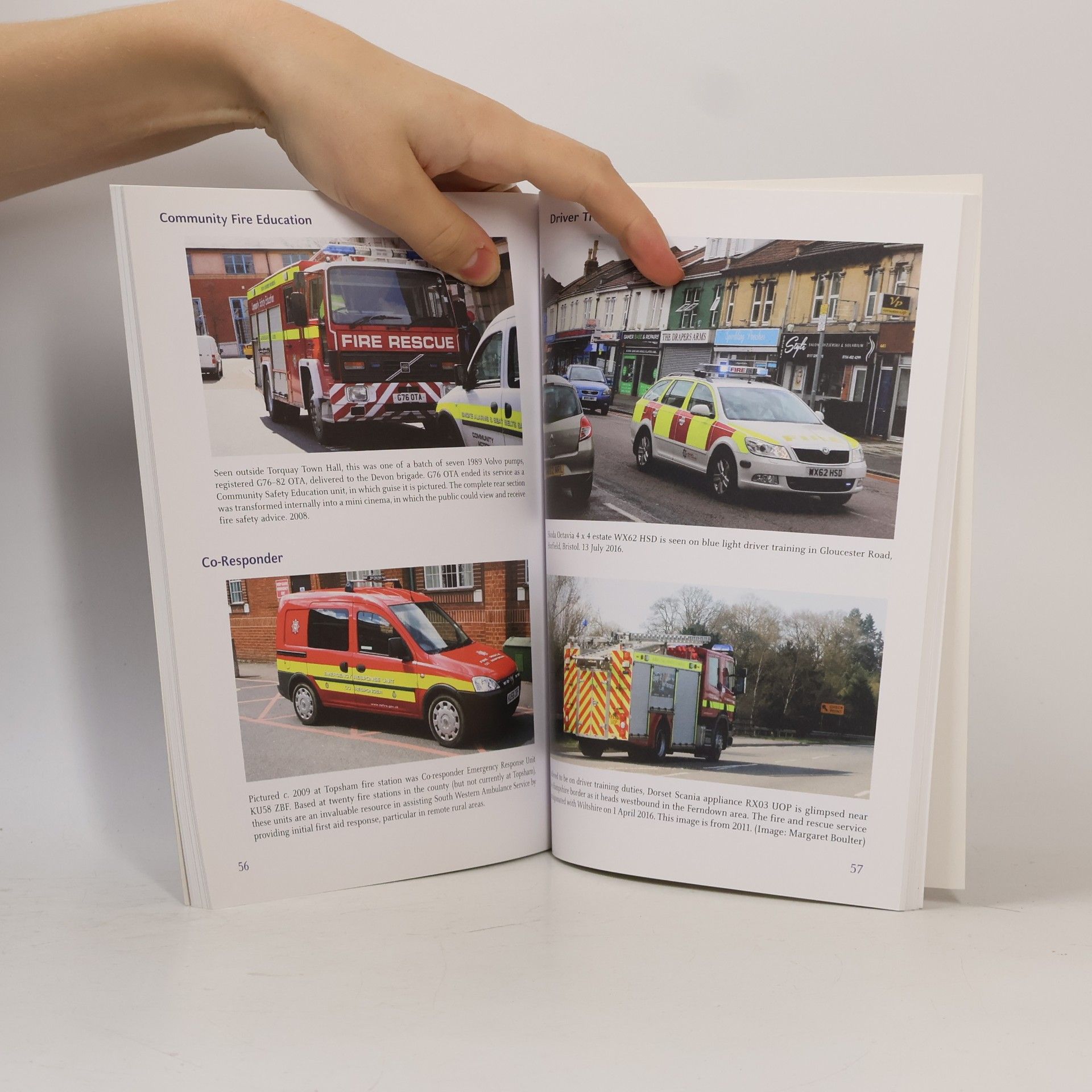 Dave Boulter MBE West of England Emergency Service Vehicles