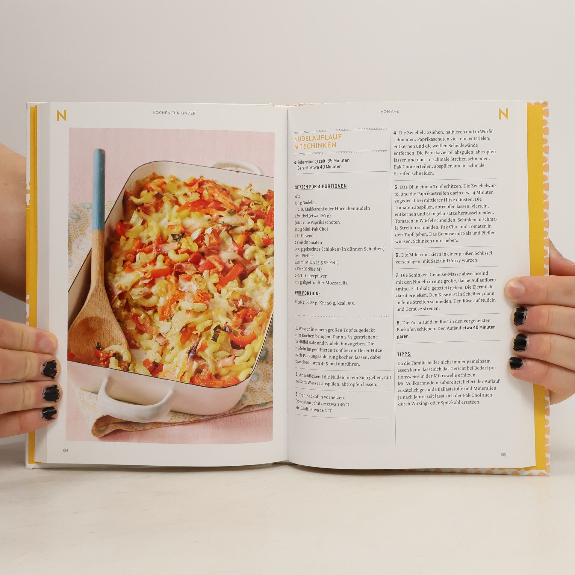 Kochen für Kinder von A-Z