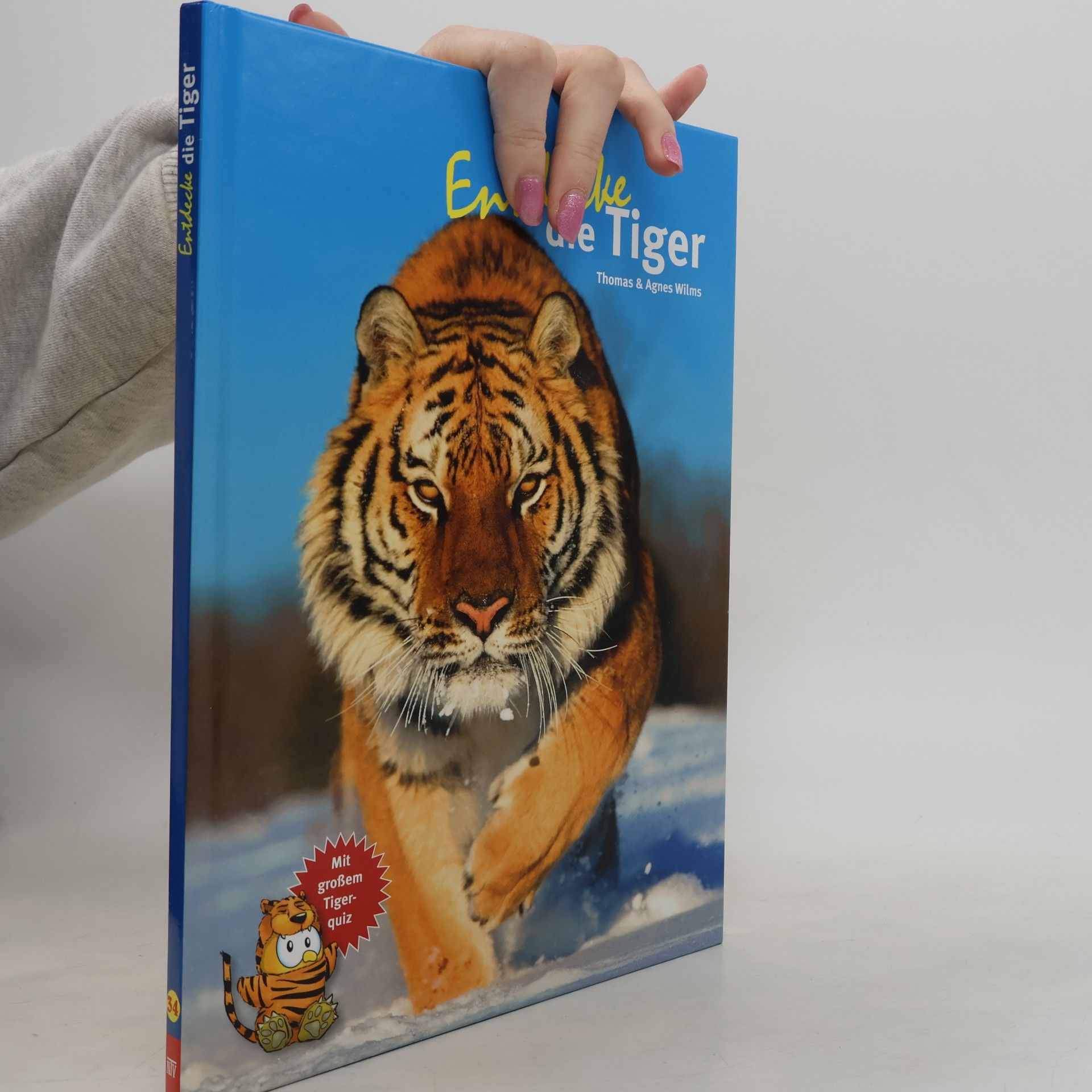Agnes Pfister Entdecke - Die Reihe mit der Eule - 34: Entdecke die Tiger