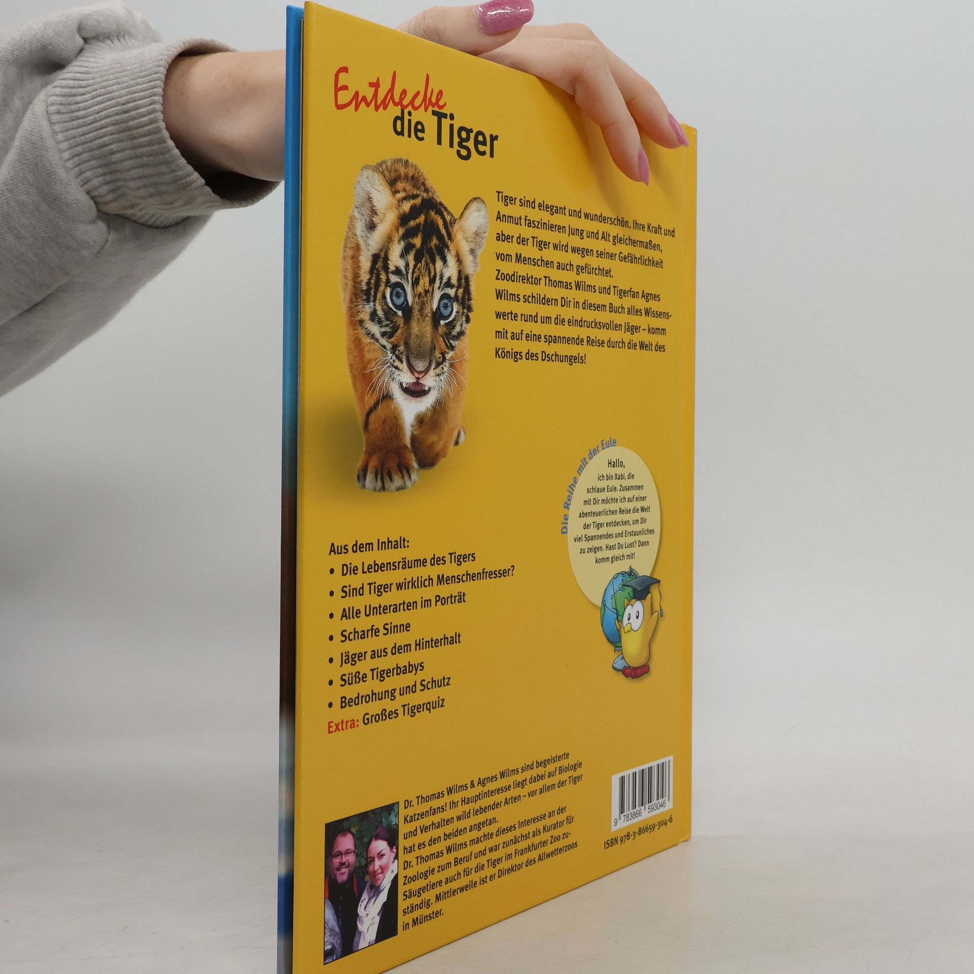 Thomas Wilms Entdecke - Die Reihe mit der Eule - 34: Entdecke die Tiger