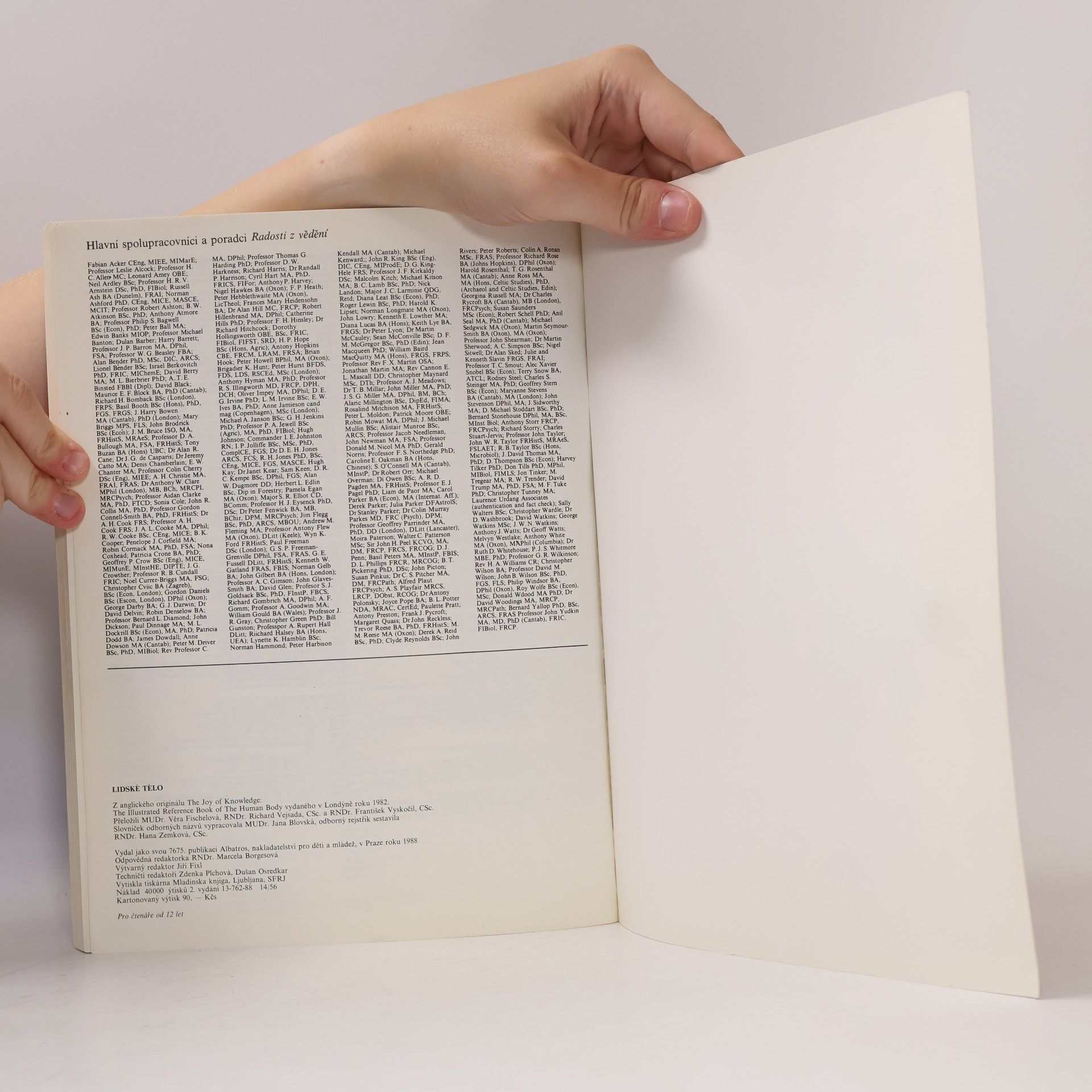 Collectif d'auteurs Lidské tělo