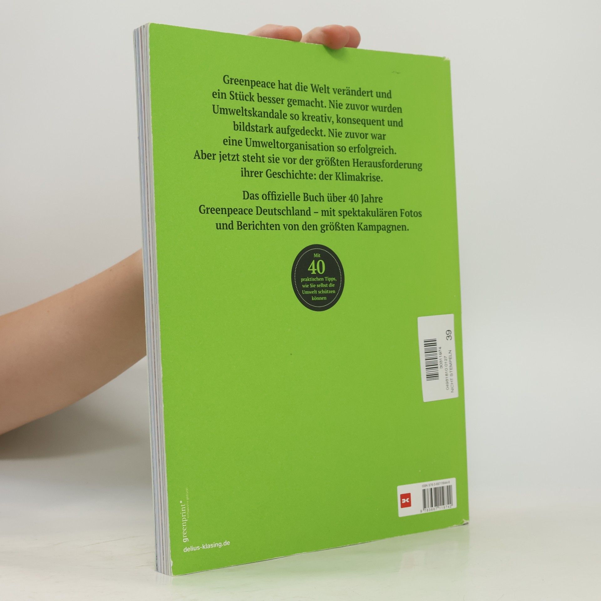 Various authors Mut. Wie Greenpeace die Welt verändert hat.