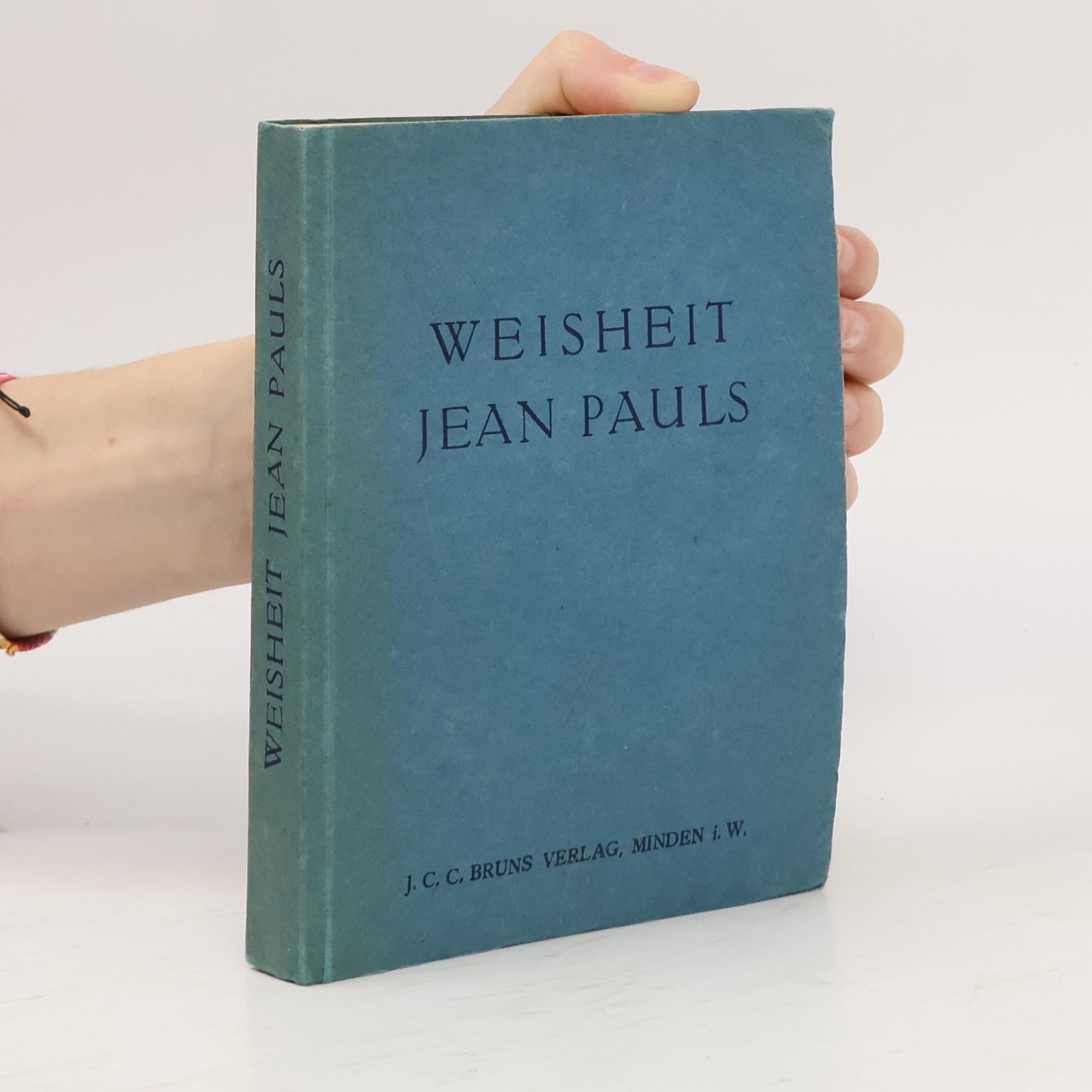 Jean Paul Weisheit