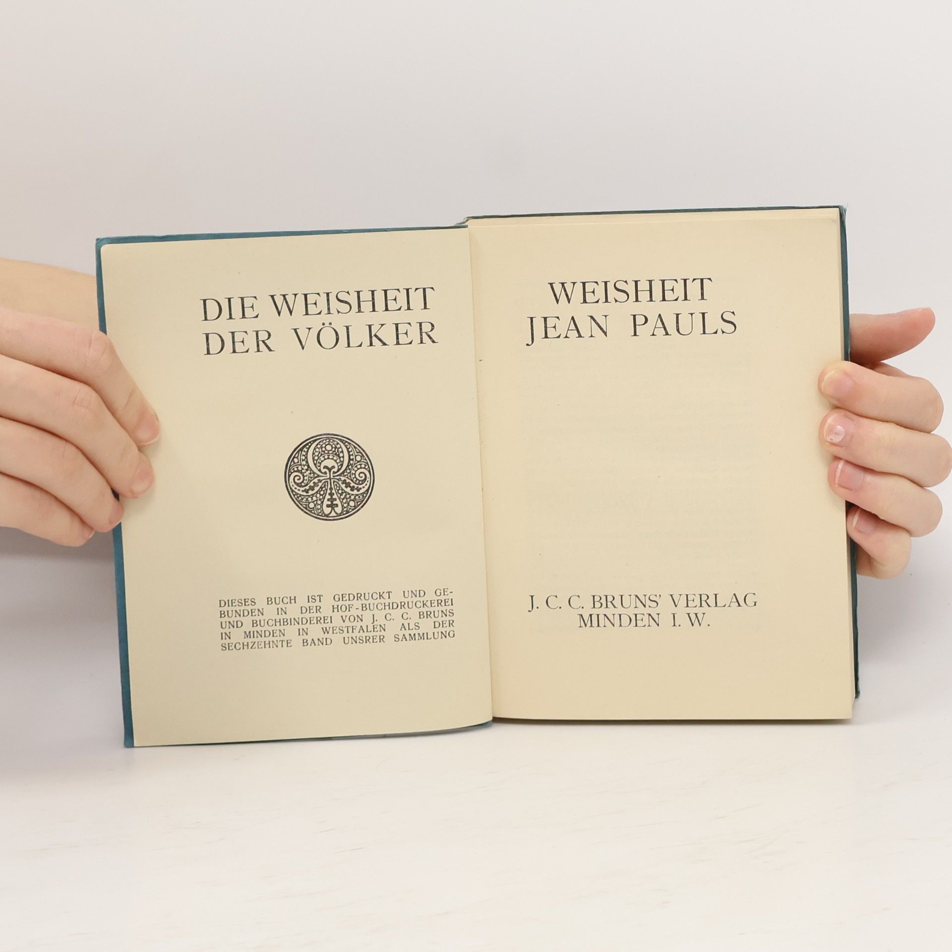 Jean Paul Weisheit
