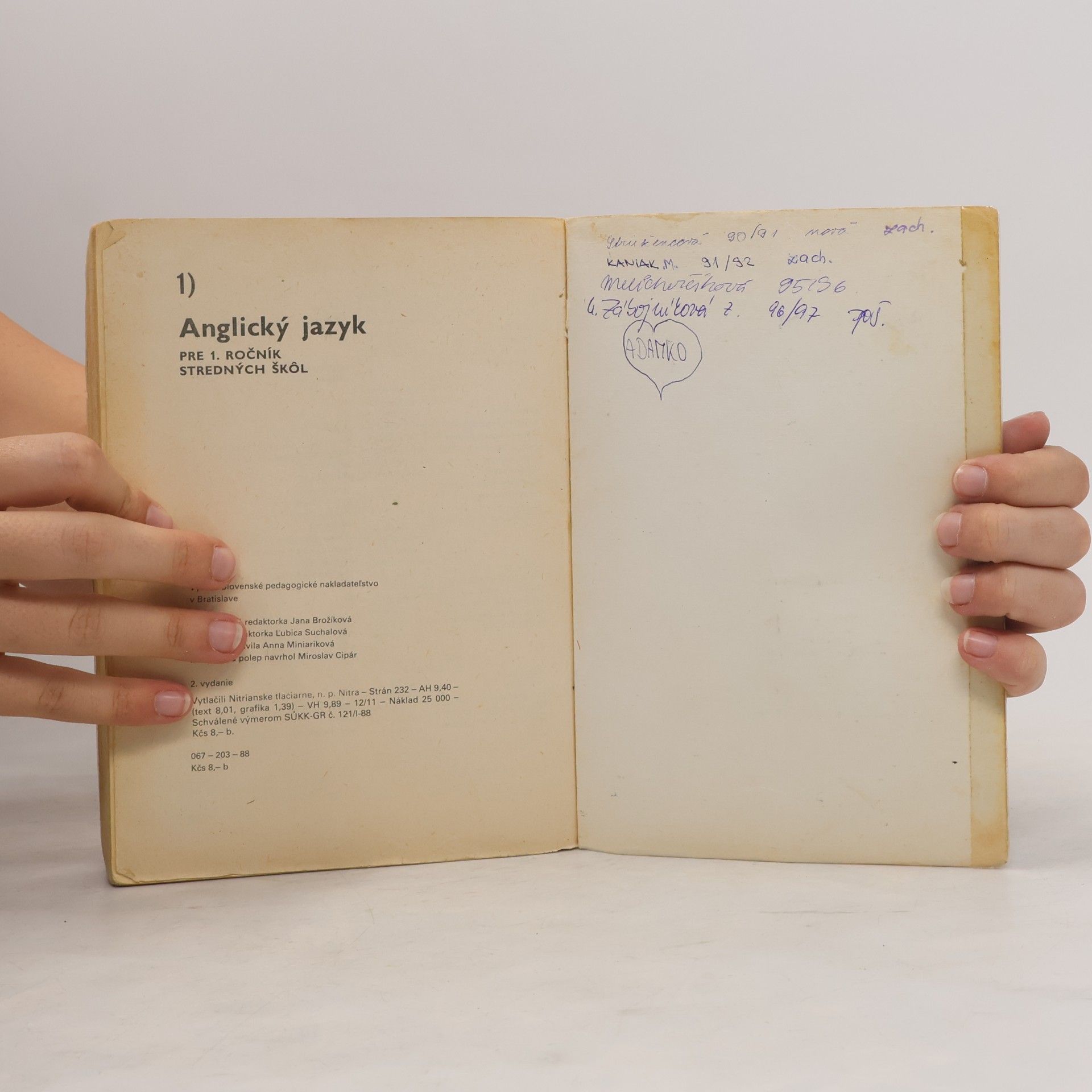 Autorenkollektiv Anglický jazyk 1. Pre 1. ročník stredných škôl