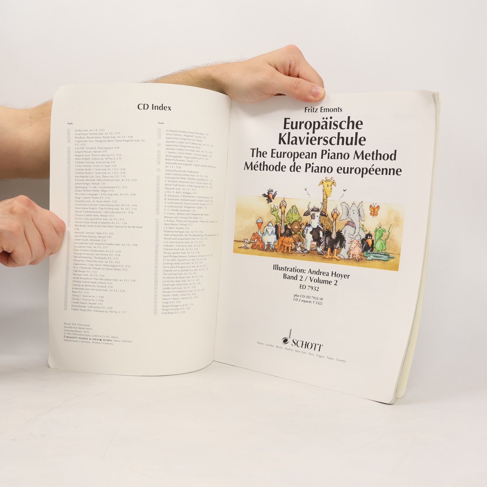 Fritz Emonts Europäische Klavierschule