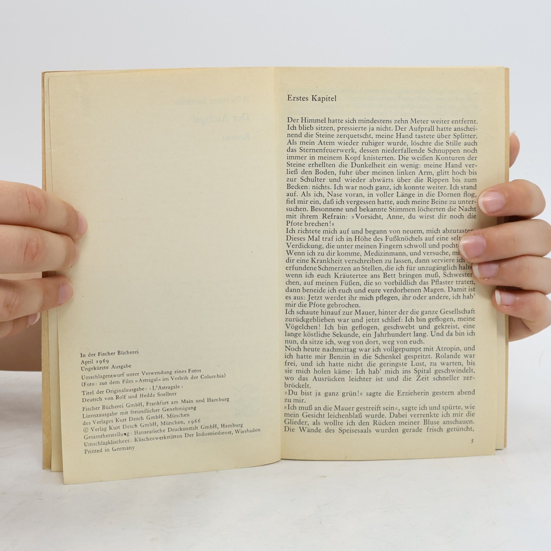 Albertine Sarrazin Der Astragal