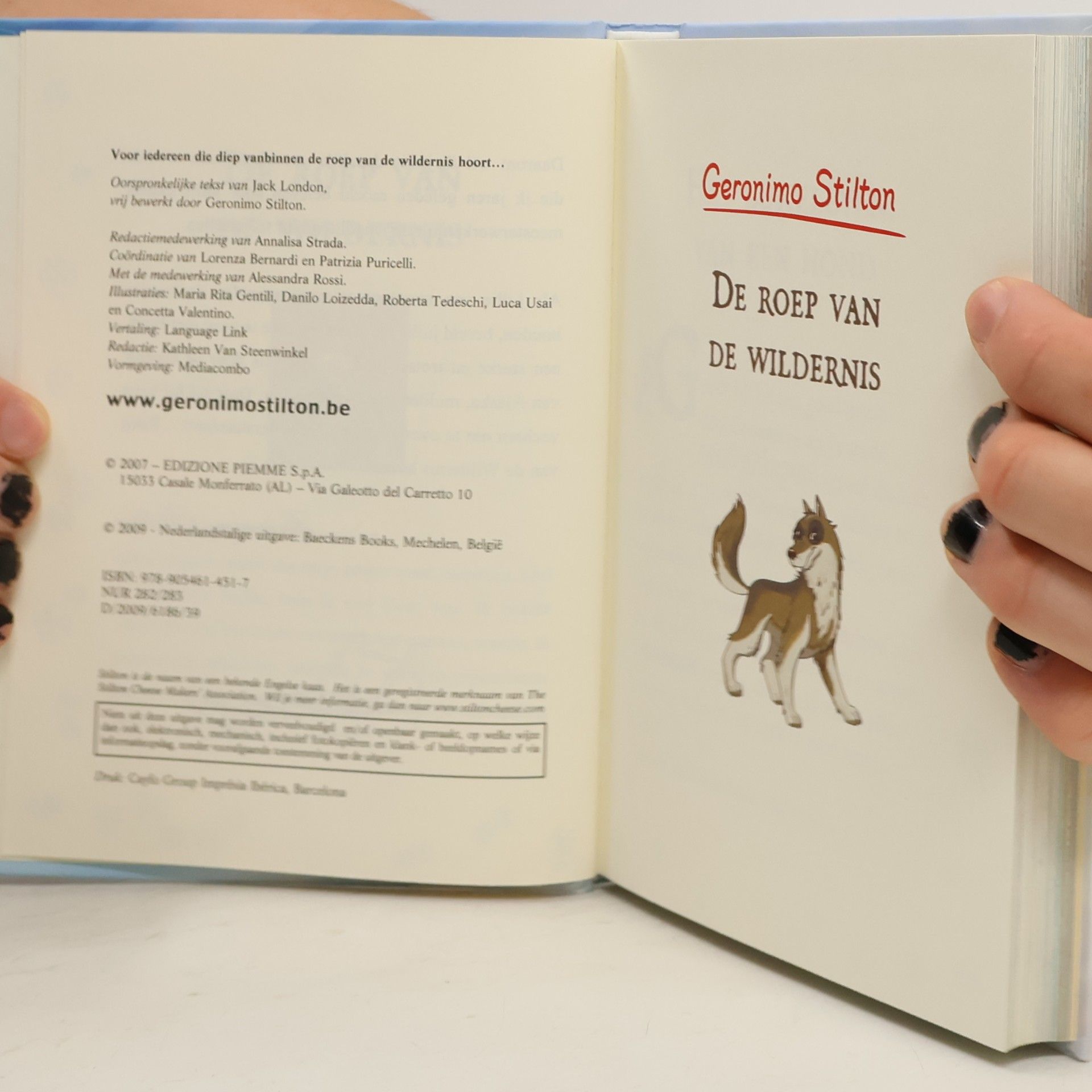 Geronimo Stilton Geronimo Stilton klassiekers: De roep van de wildernis