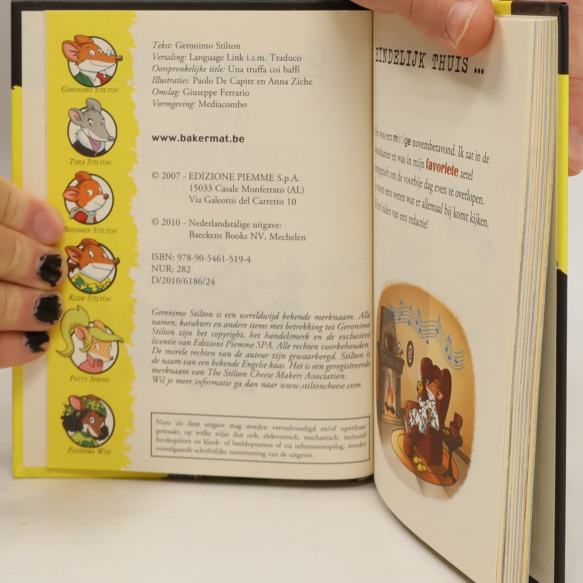 Geronimo Stilton Geronimo Stilton - 1: Het perfecte bedrog