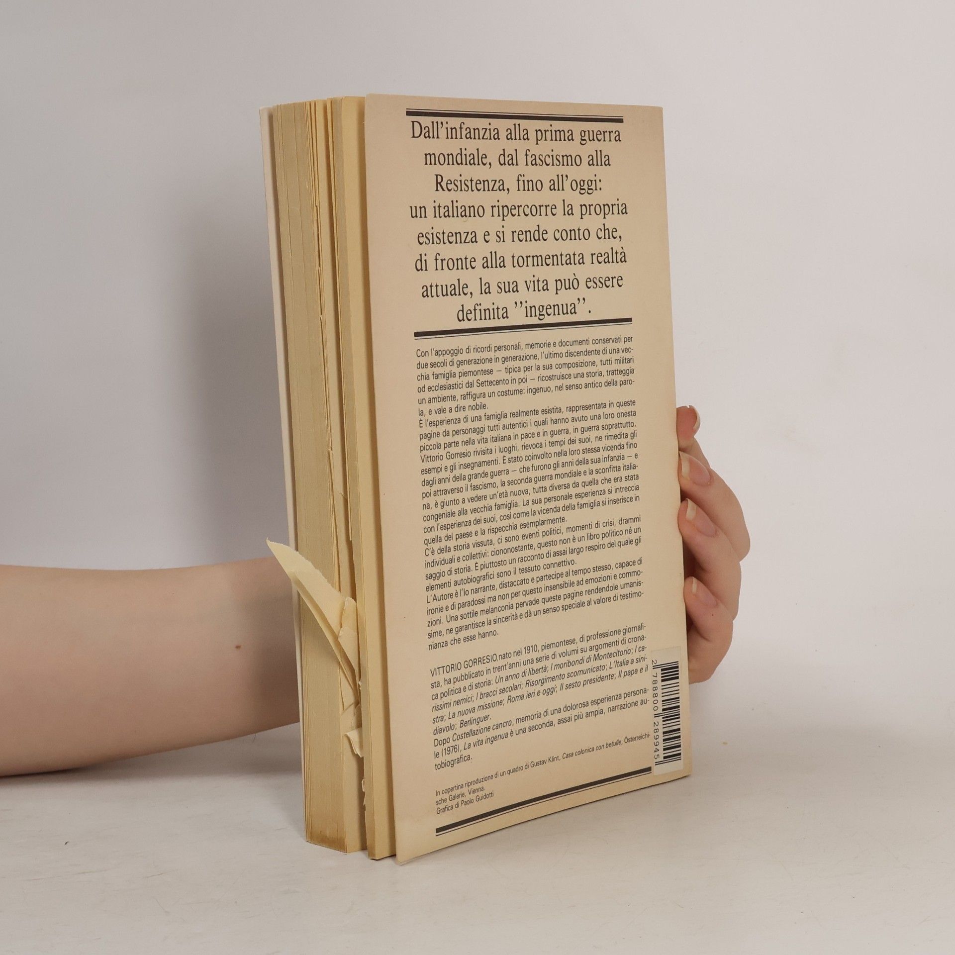 Vittorio Gorresio La Vita Ingenua