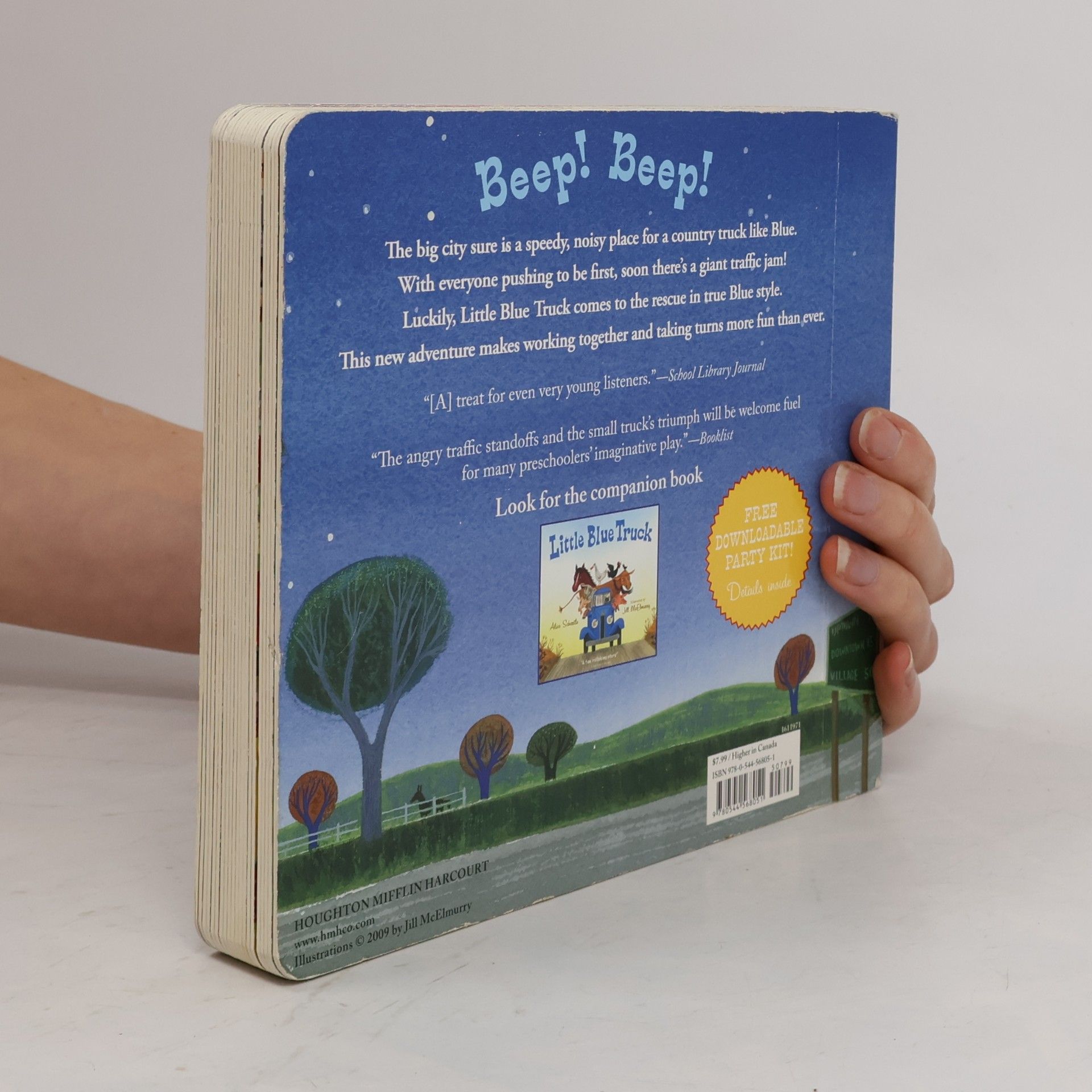 Alice Schertle Little Blue Truck Leads the Way board book