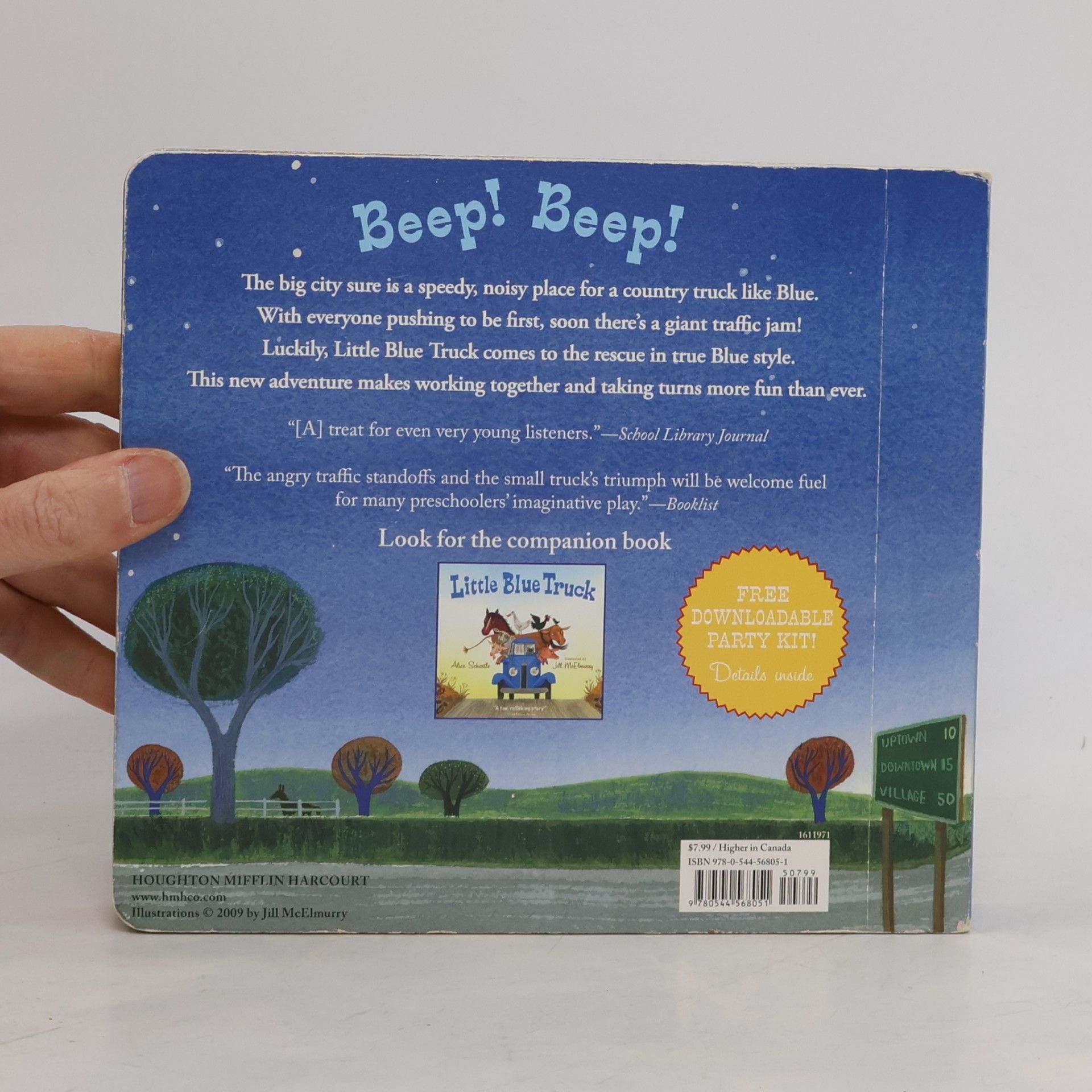 Alice Schertle Little Blue Truck Leads the Way board book