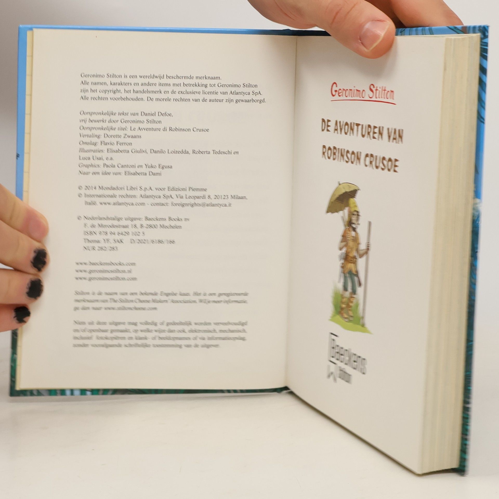 Geronimo Stilton Geronimo Stilton: De avonturen van Robinson Crusoe