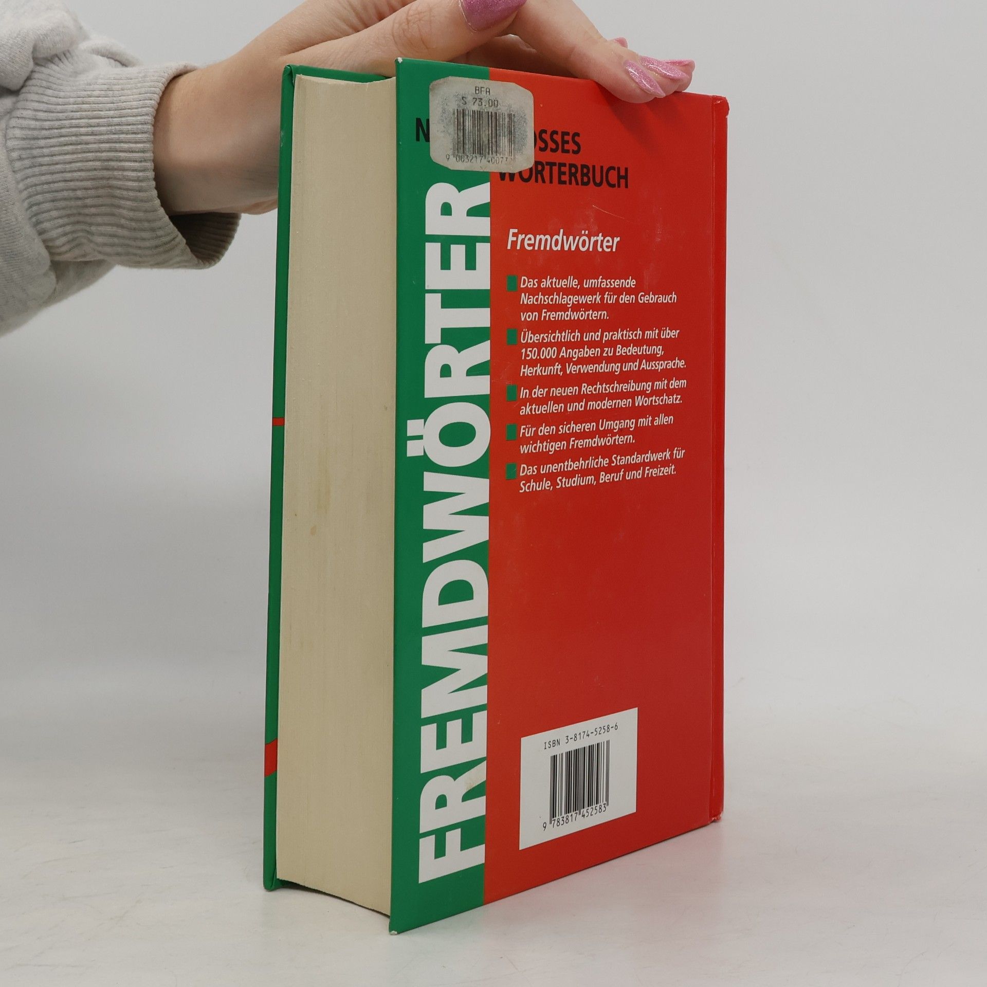 Horst Leisering Neues grosses Wörterbuch Fremdwörter