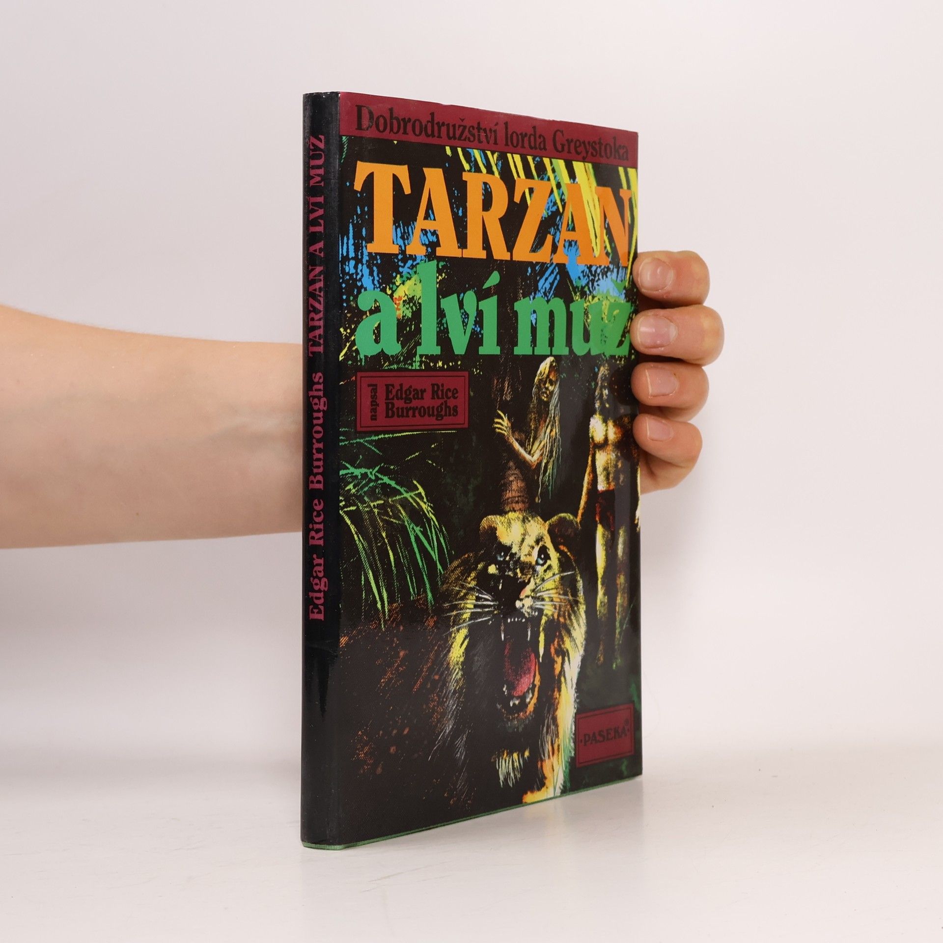 Edgar Rice Burrroughs Tarzan a lví muž