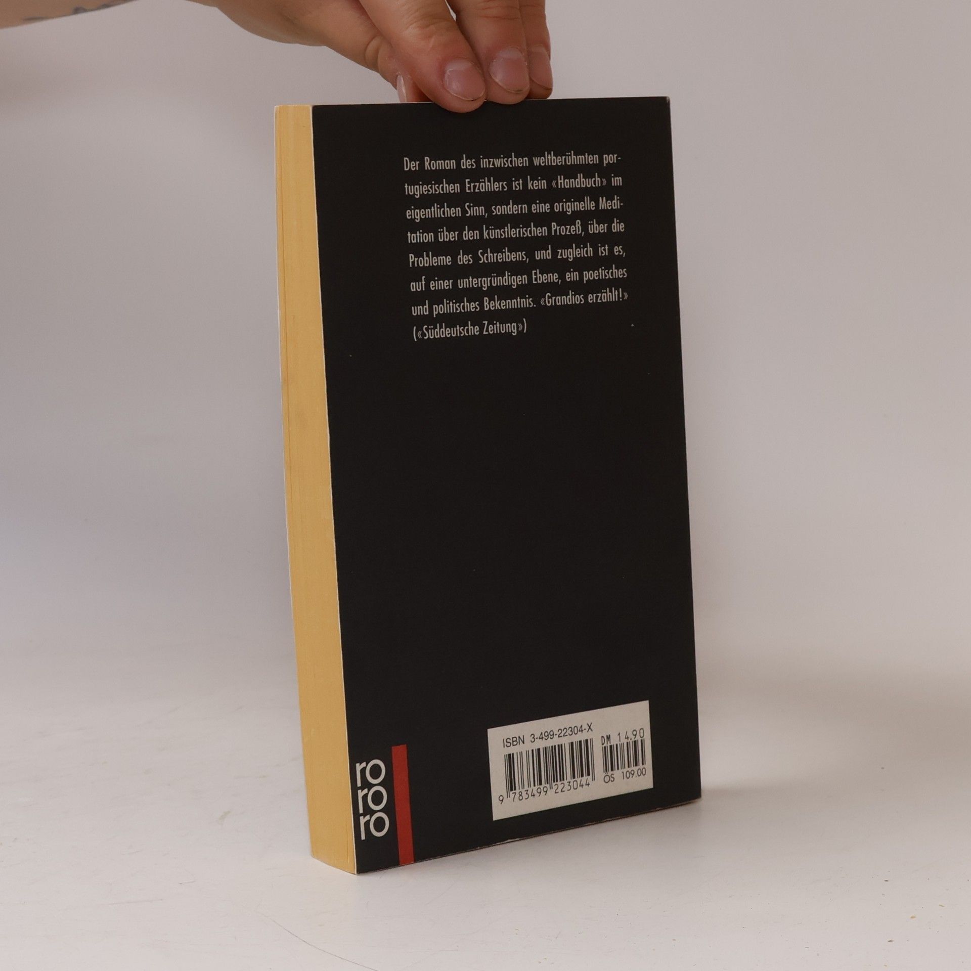 José Saramago Handbuch der Malerei und Kalligraphie