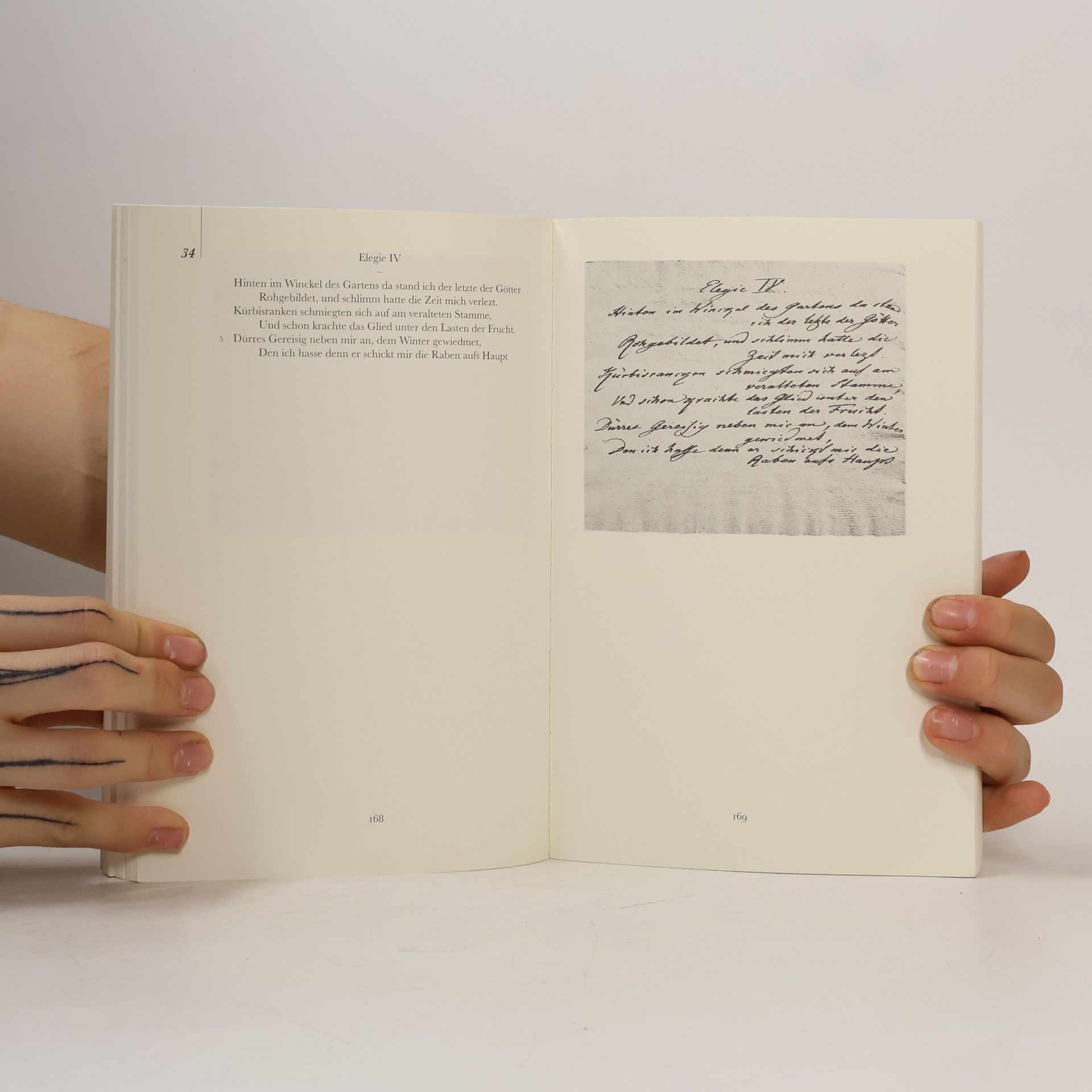 Johann Wolfgang von Goethe Gedichte in Handschriften. Fünfzig Gedichte Goethes. Ausgewählt und erläutert von Karl Eibl