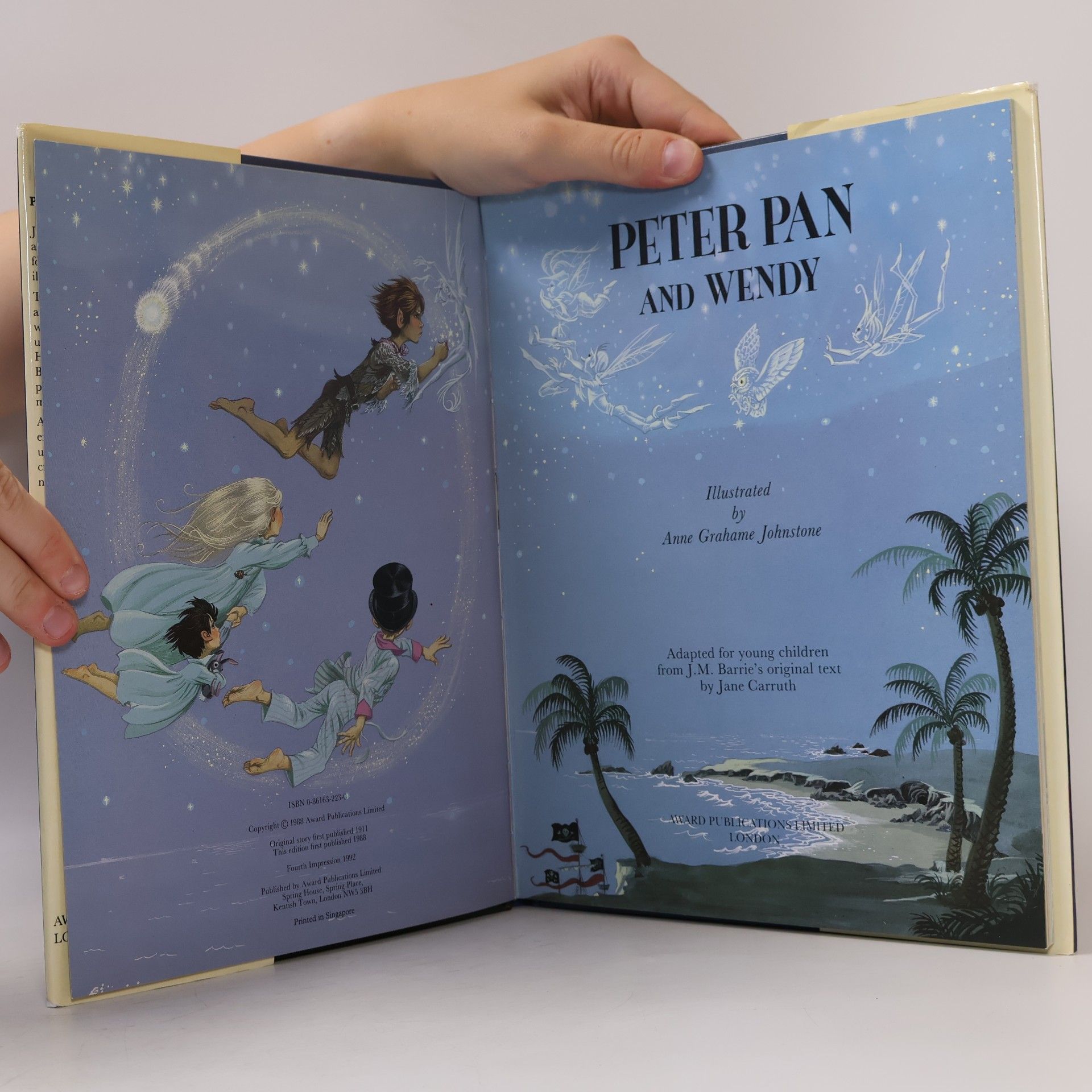 James Matthew Barrie Peter Pan and Wendy