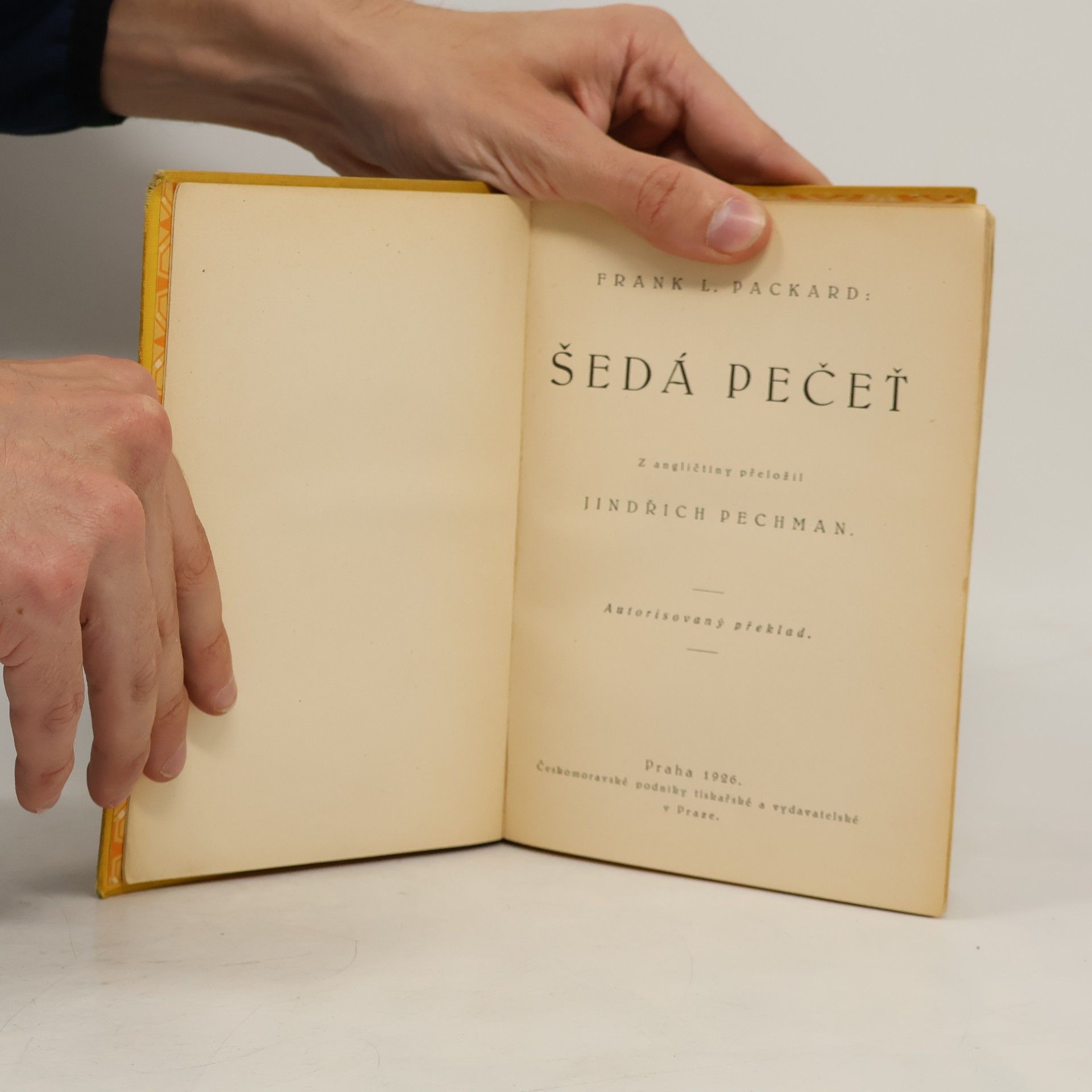 Frank L. Packard Šedá pečeť